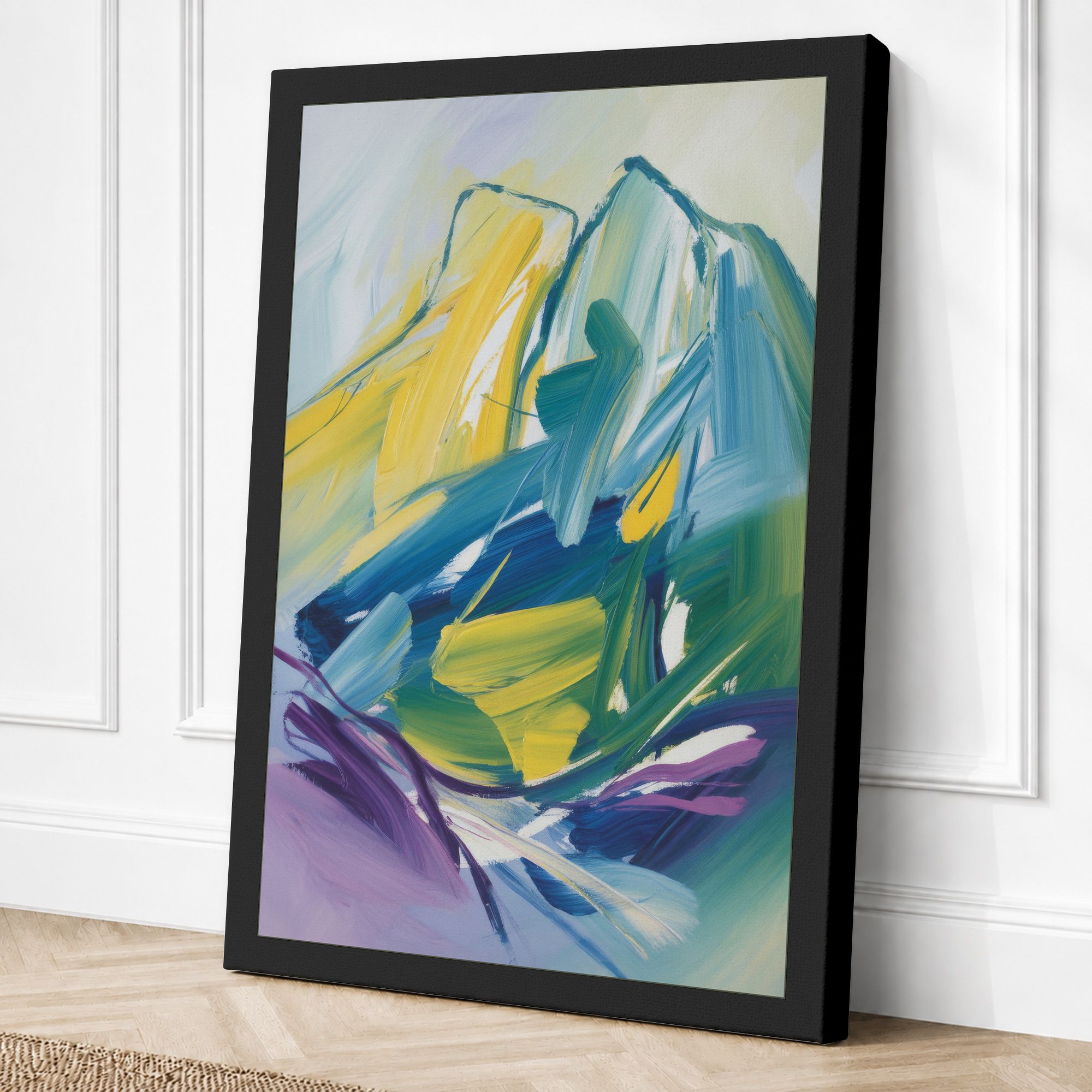 Black border canvas