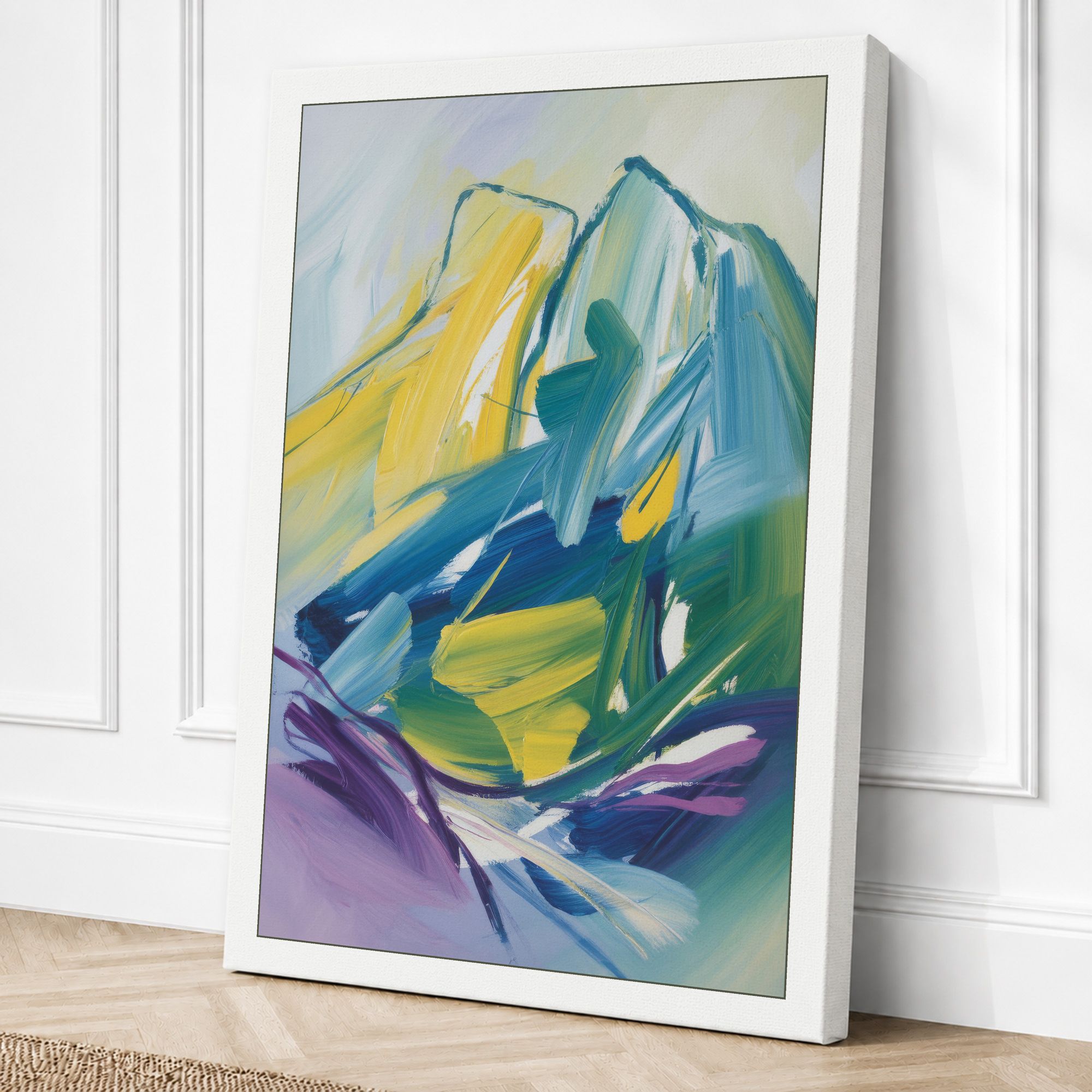 White border canvas