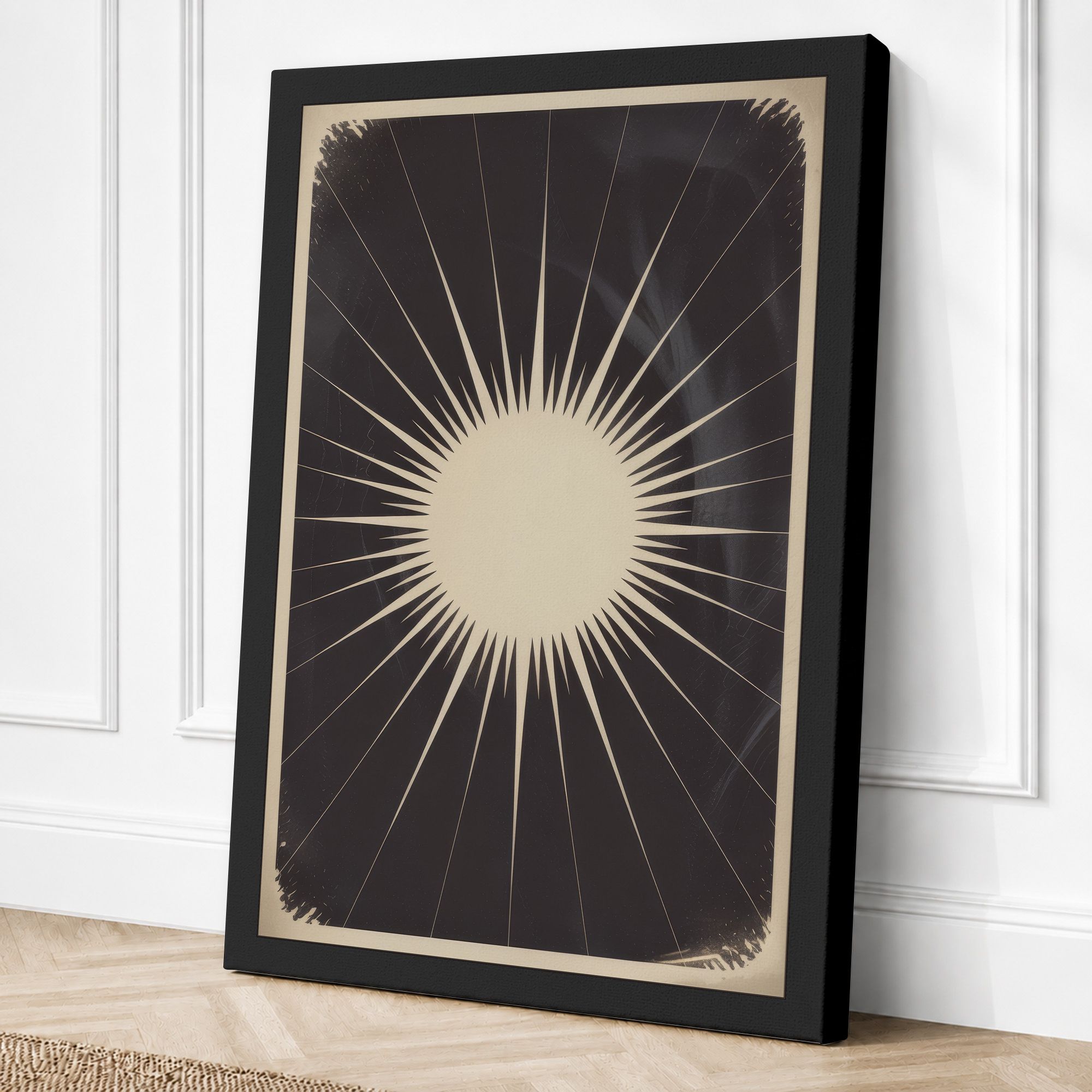 Black border canvas
