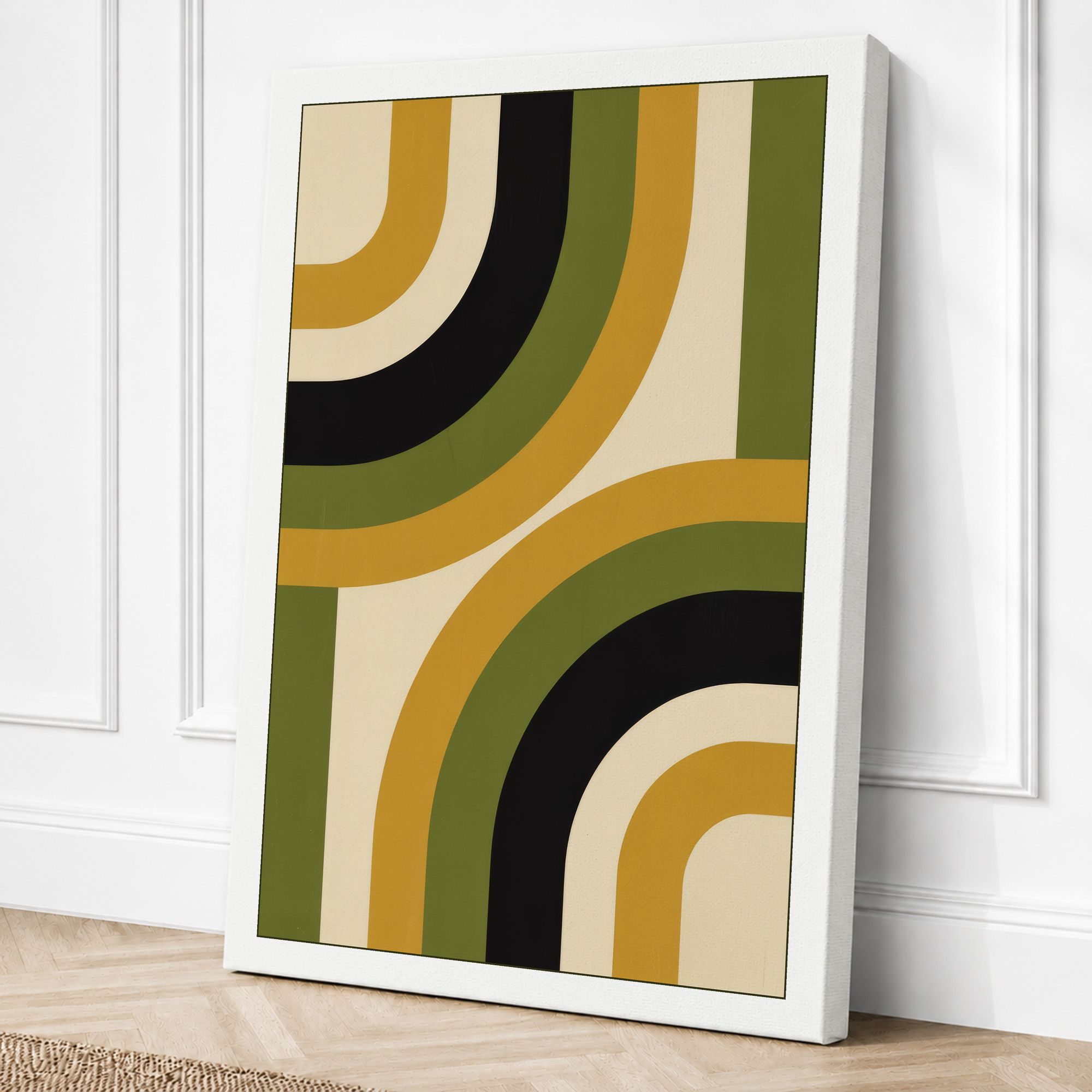 White border canvas