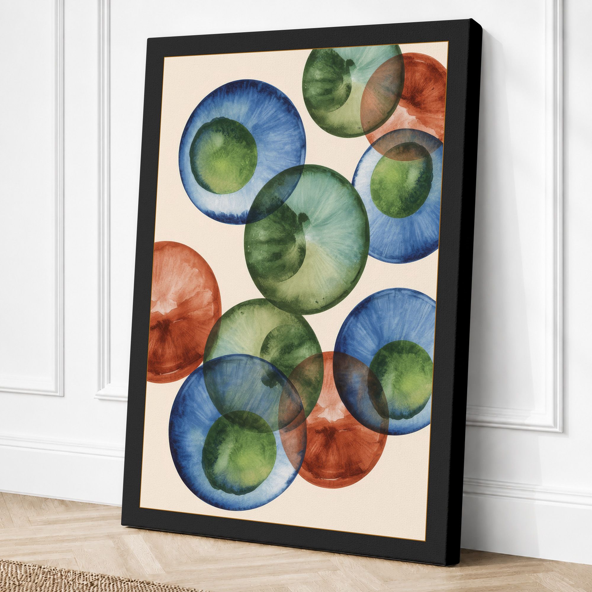 Black border canvas