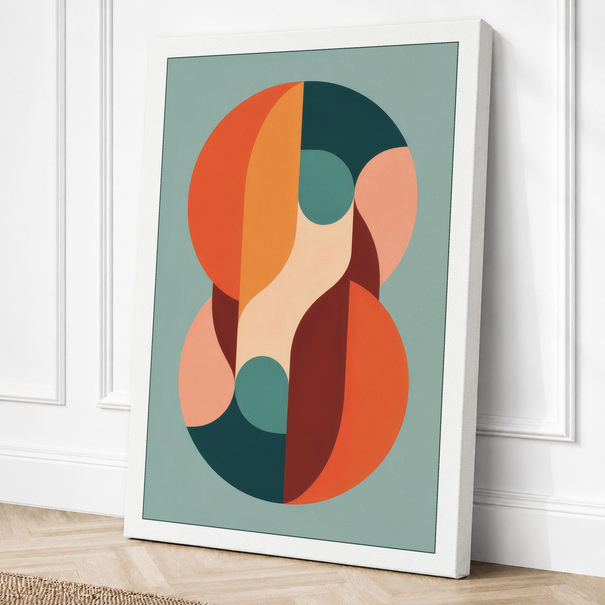 White border canvas
