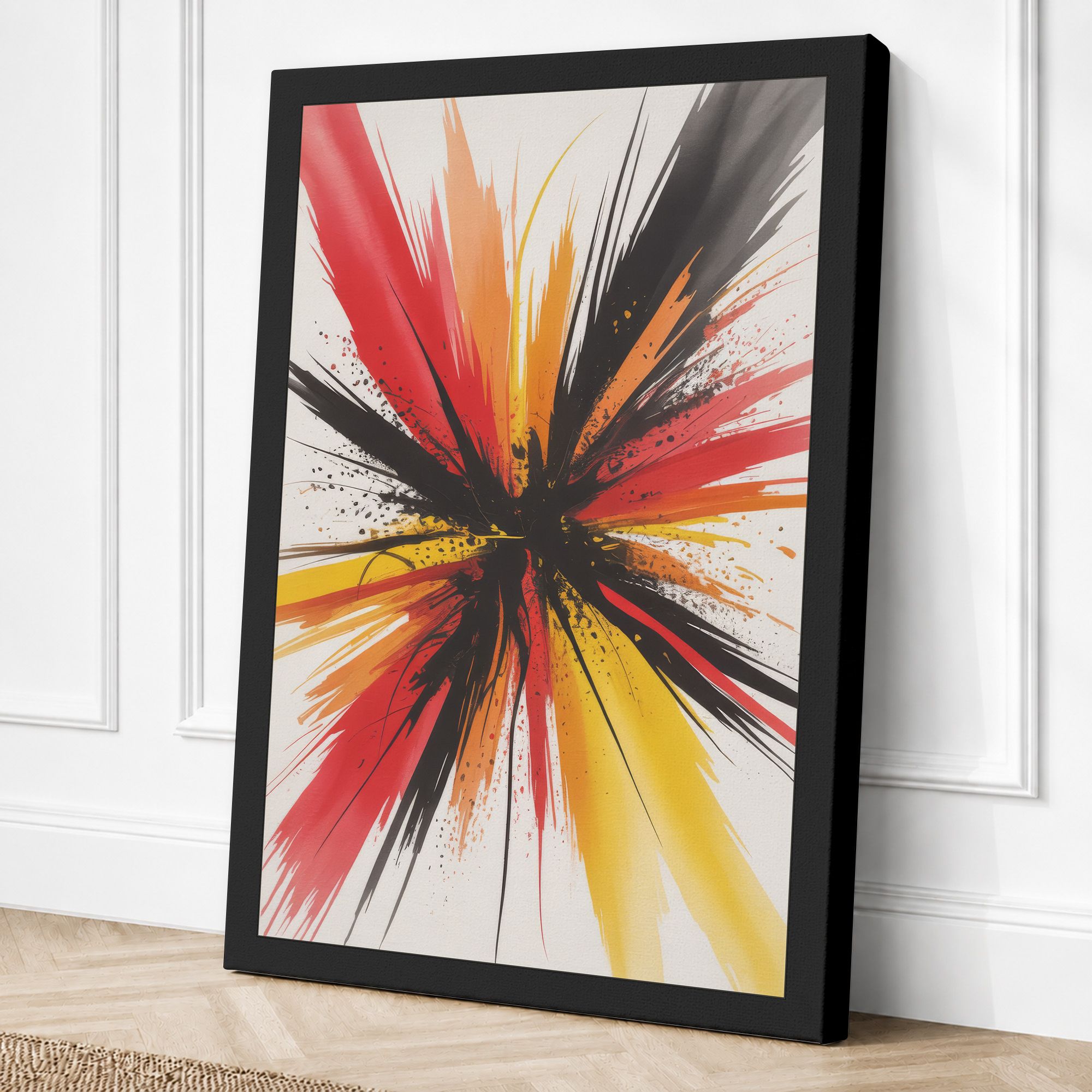 Black border canvas