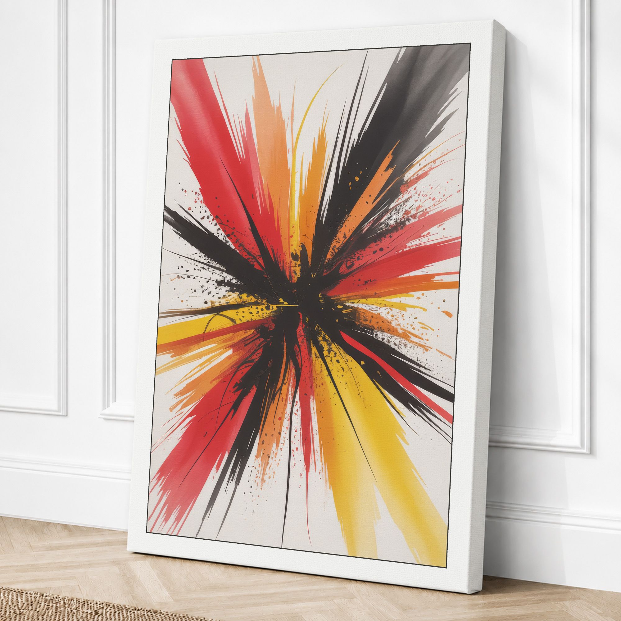 White border canvas