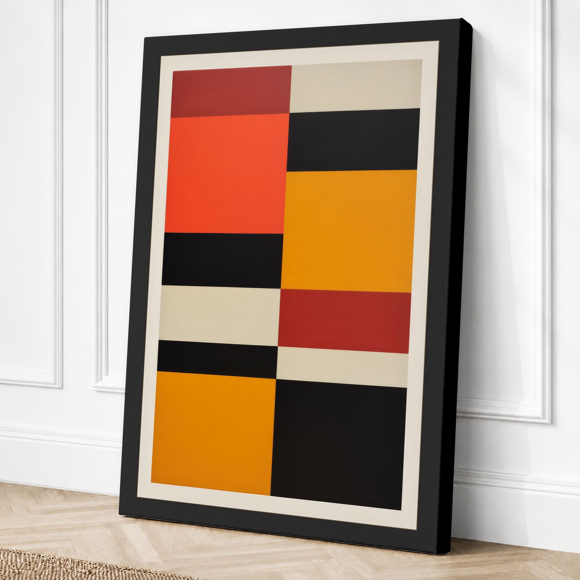 Black border canvas