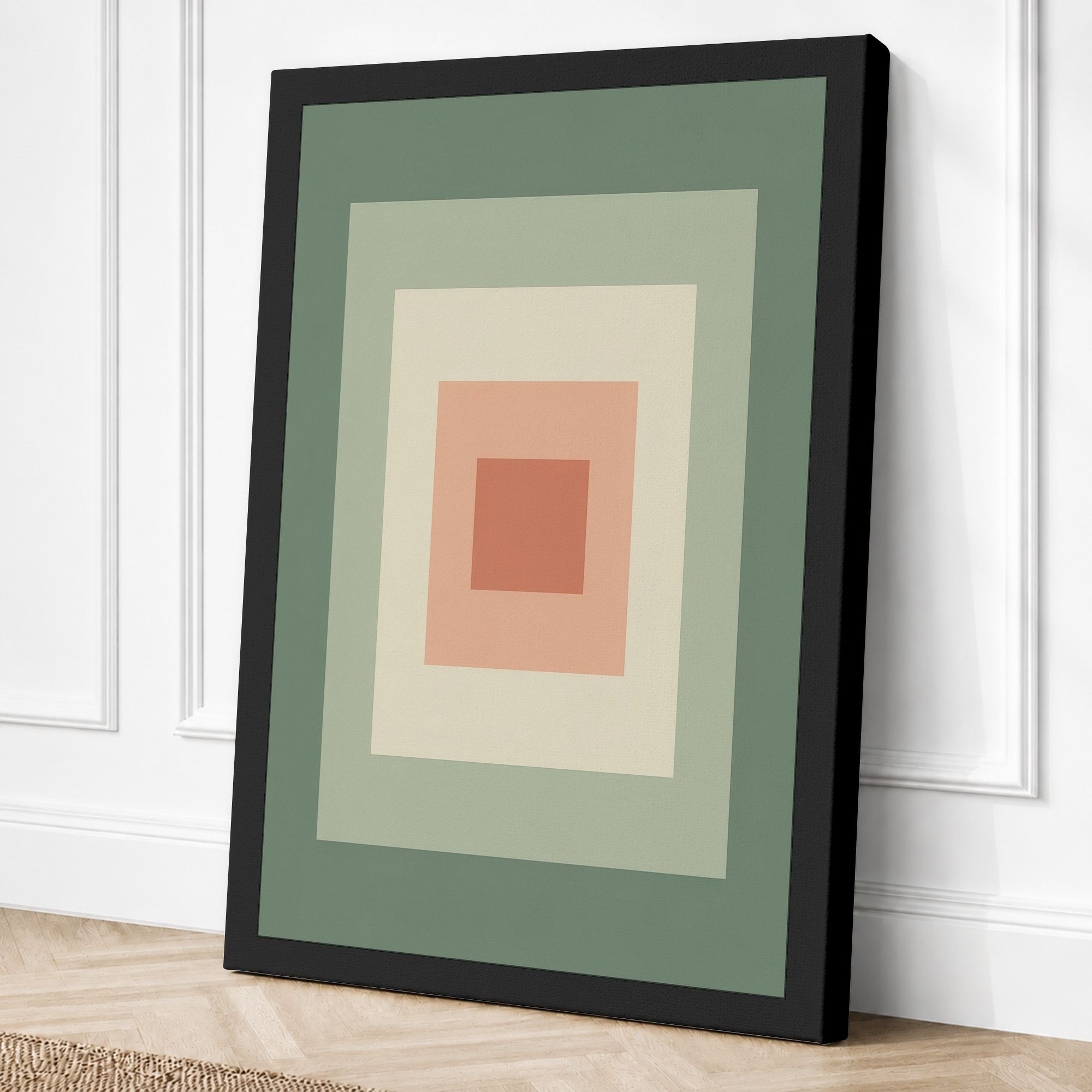 Black border canvas