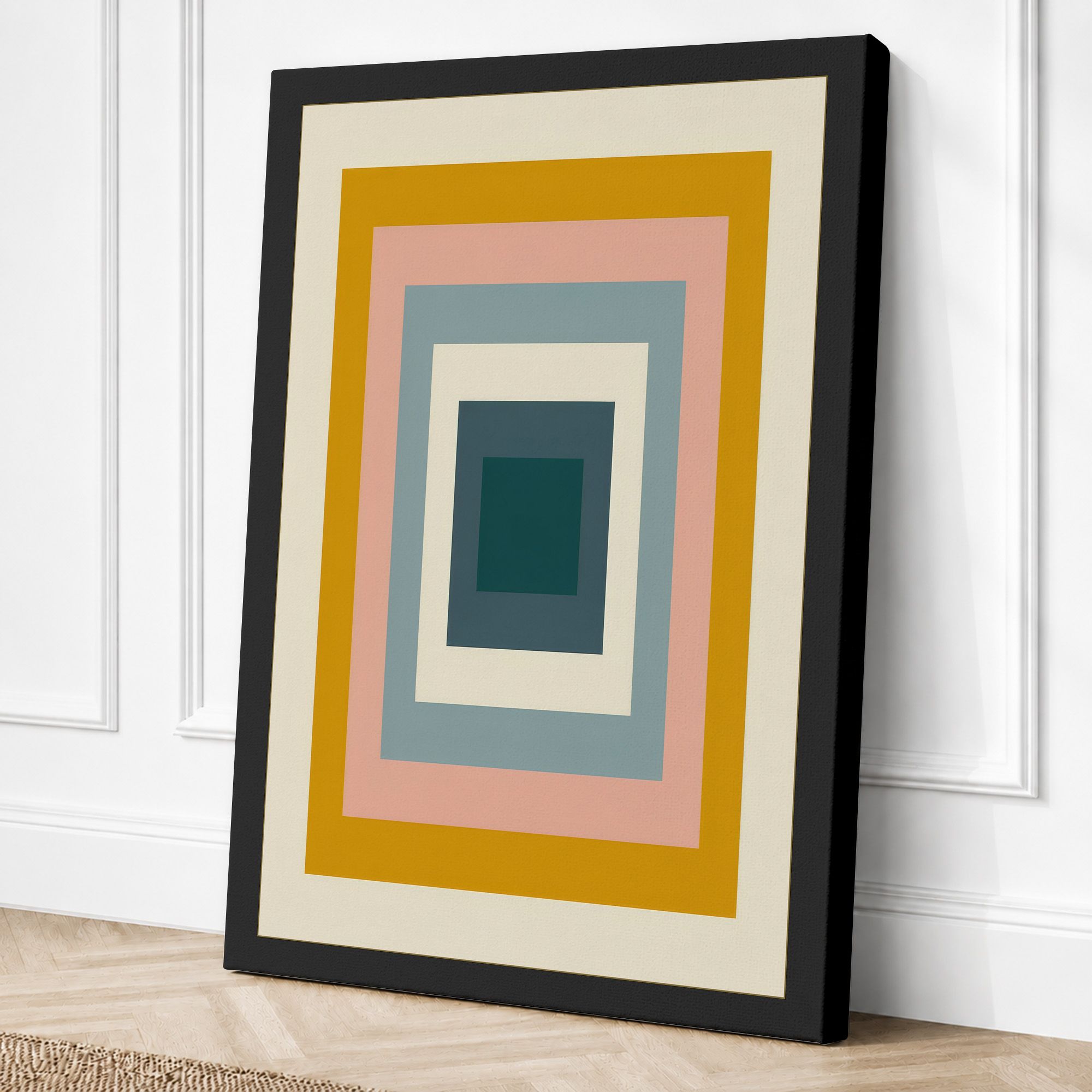 Black border canvas