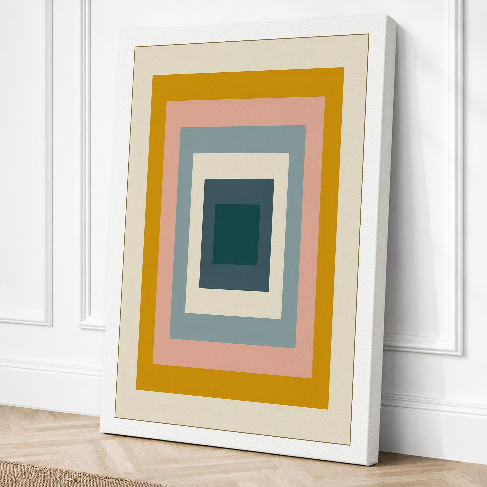 White border canvas
