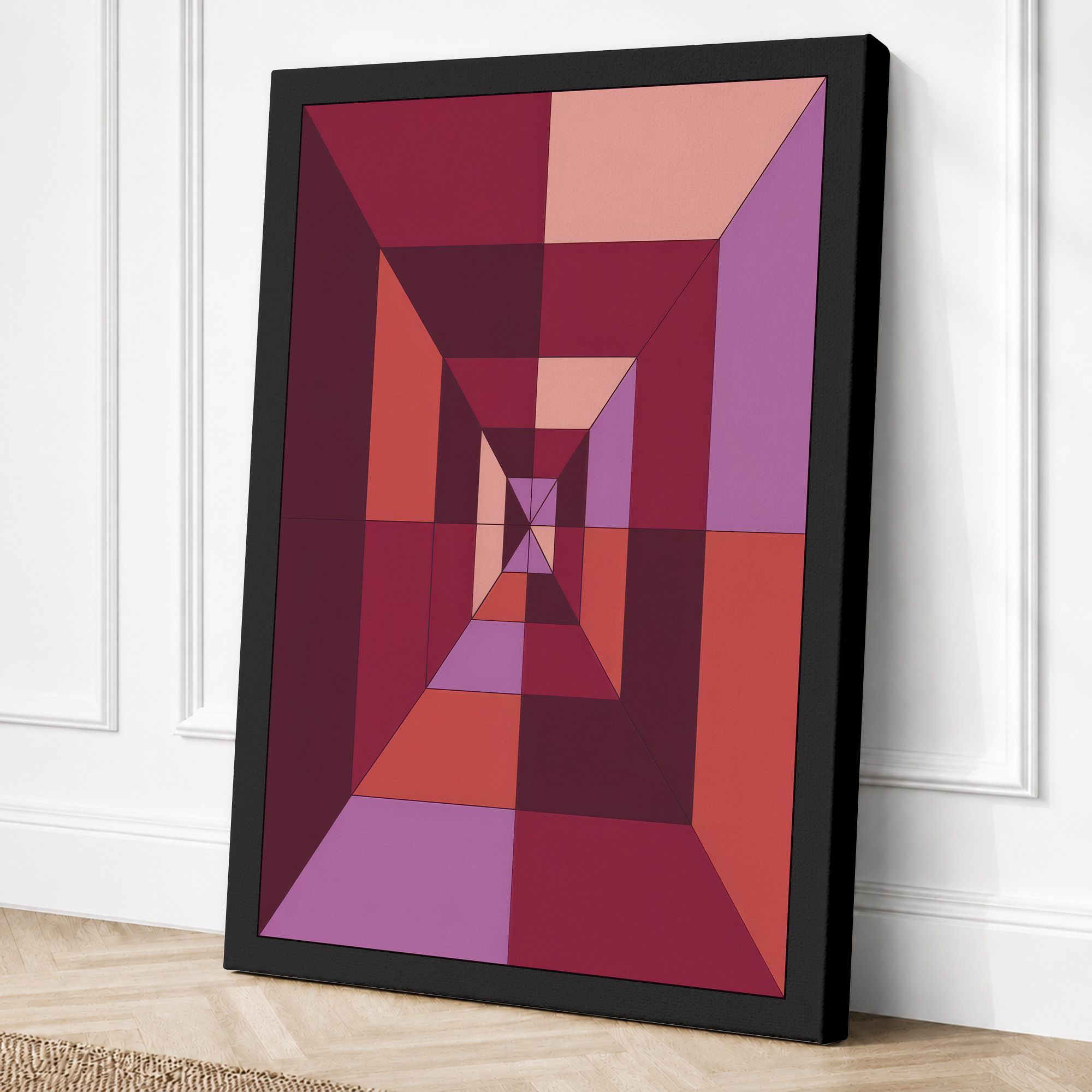 Black border canvas