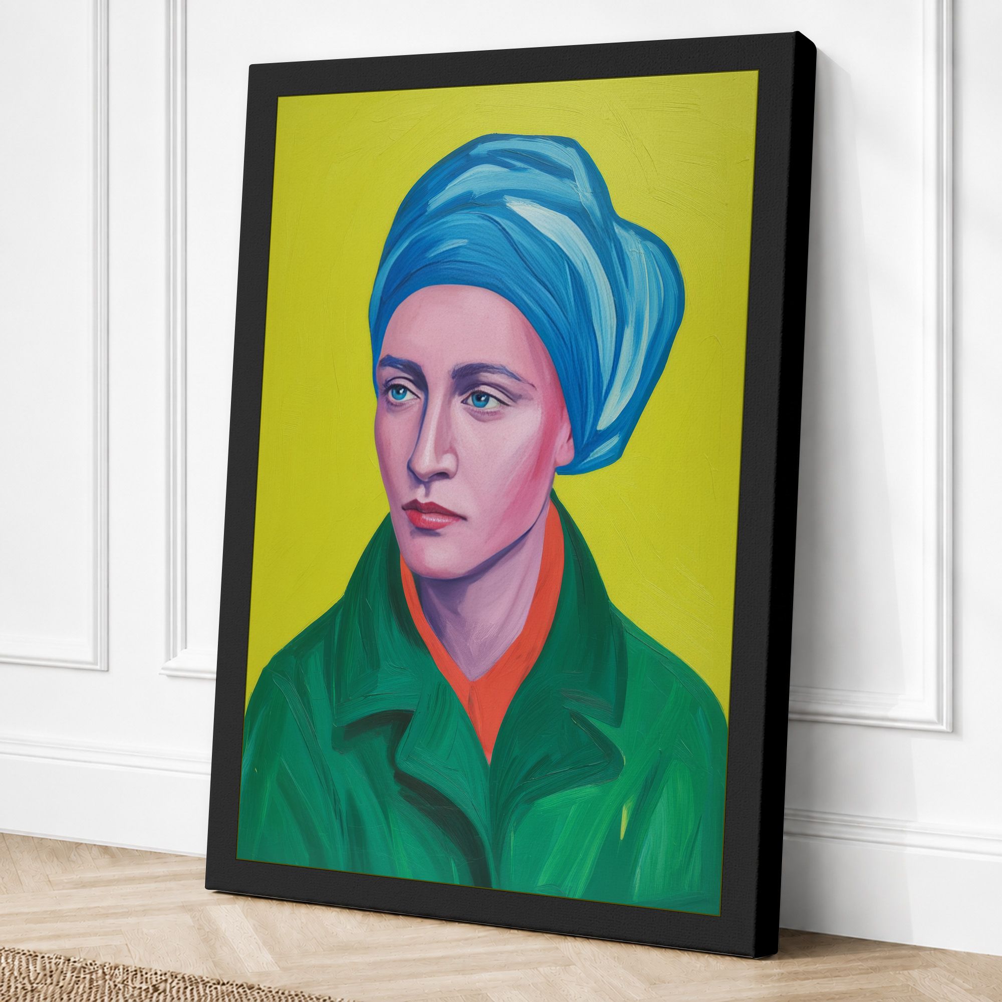 Black border canvas