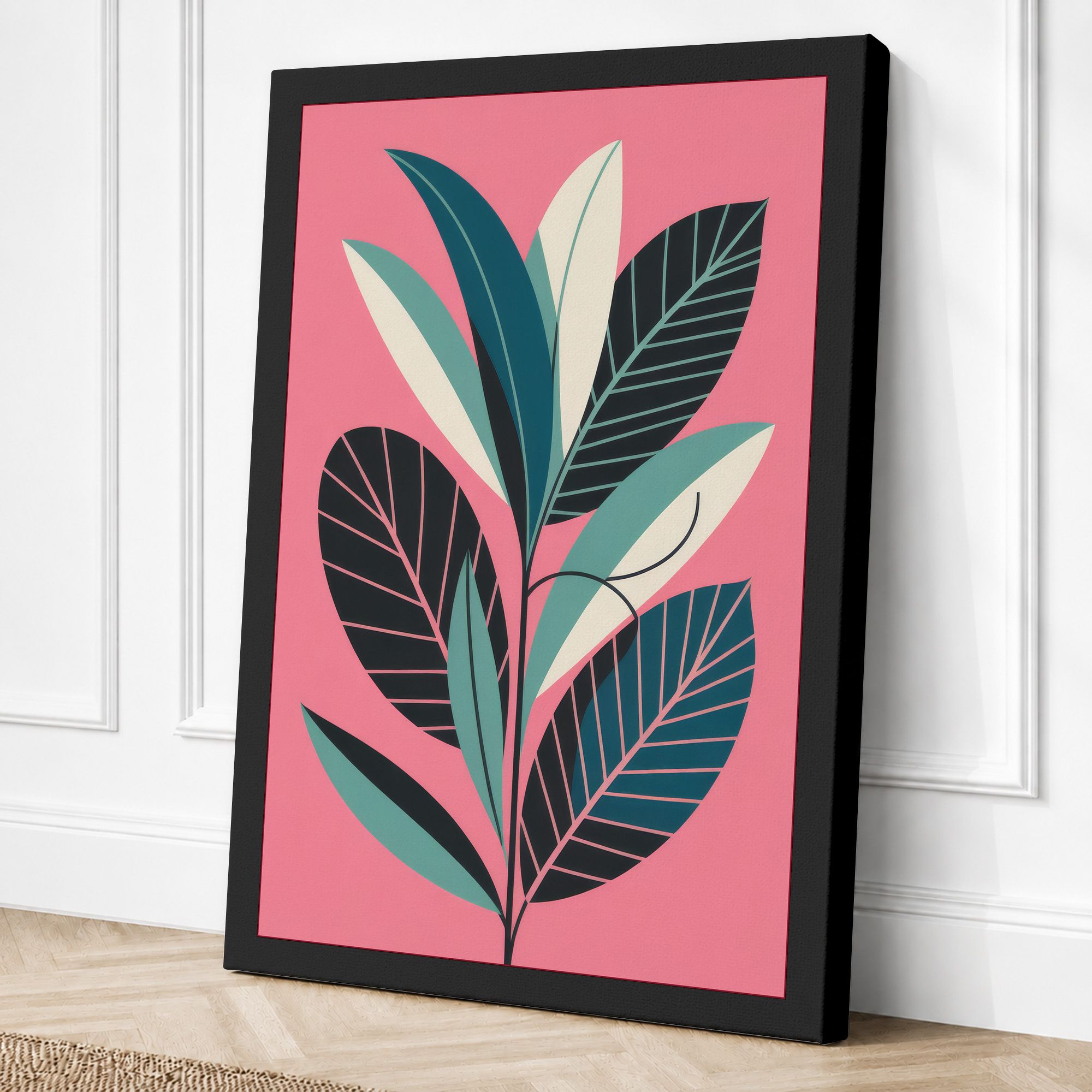 Black border canvas