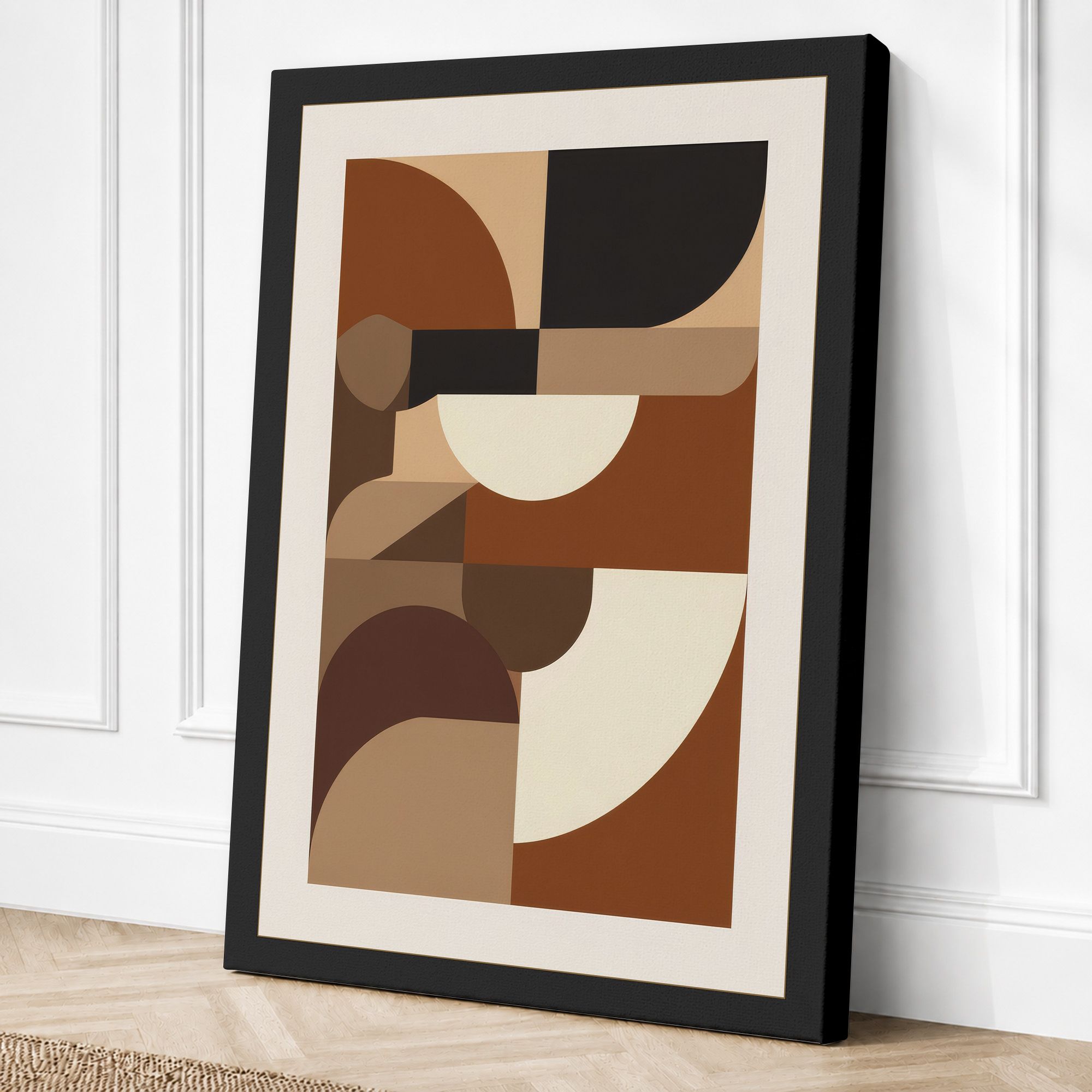 Black border canvas