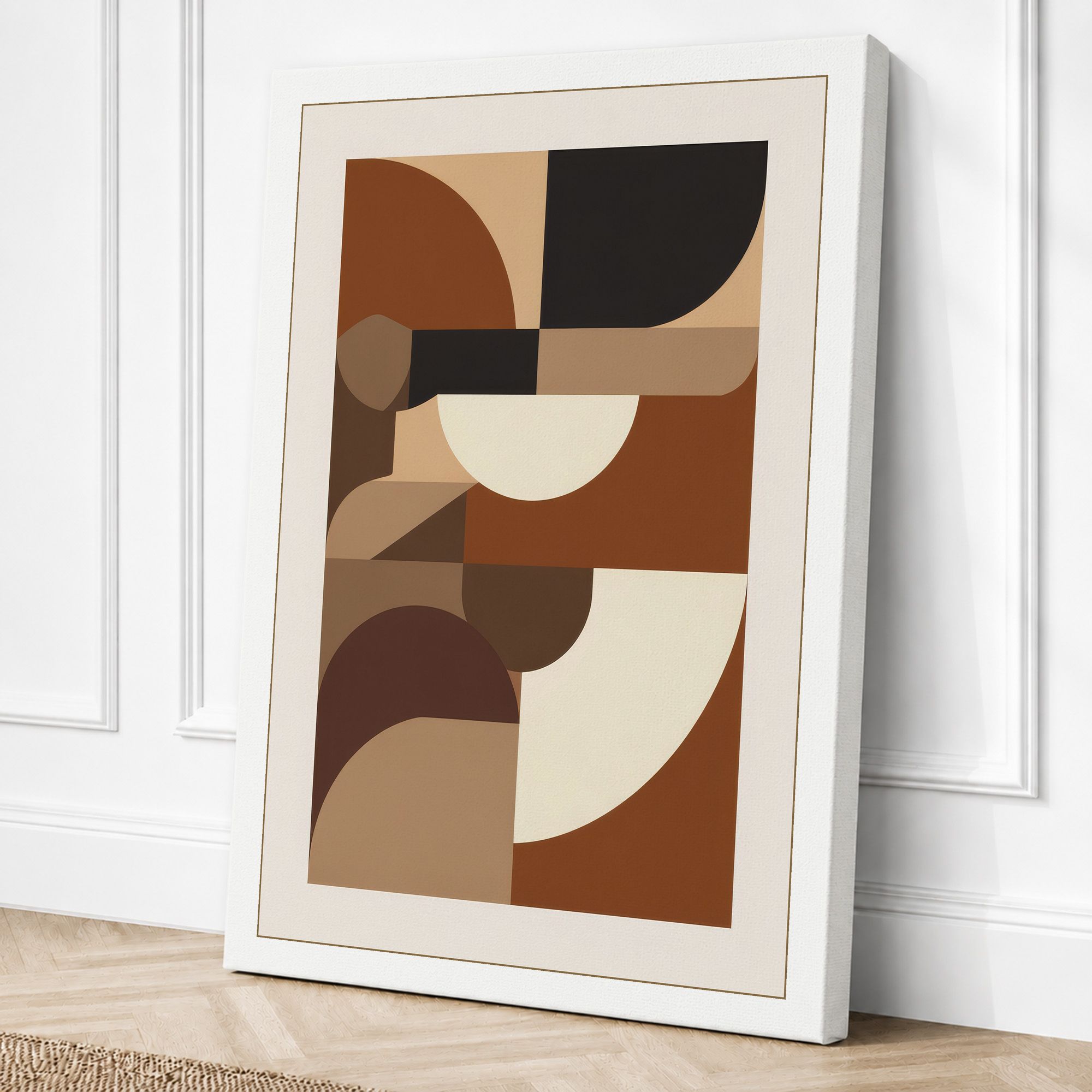 White border canvas