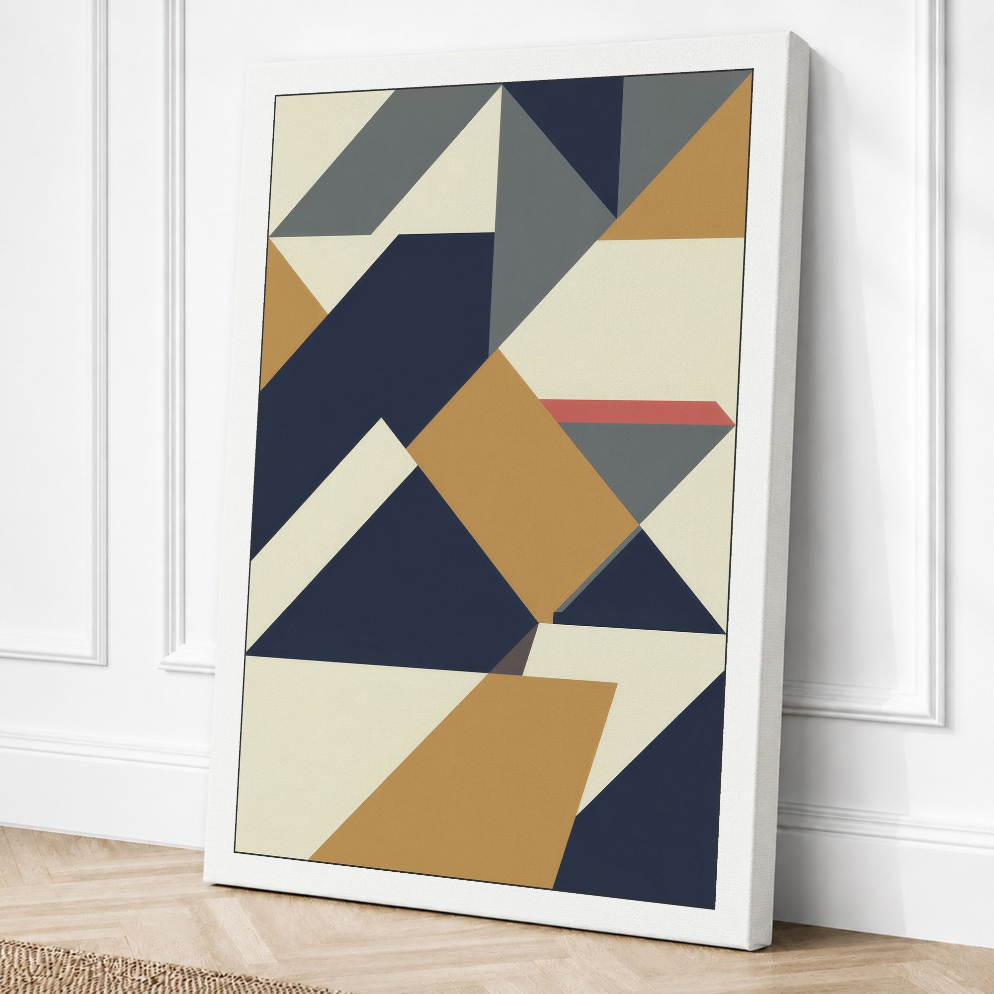 White border canvas