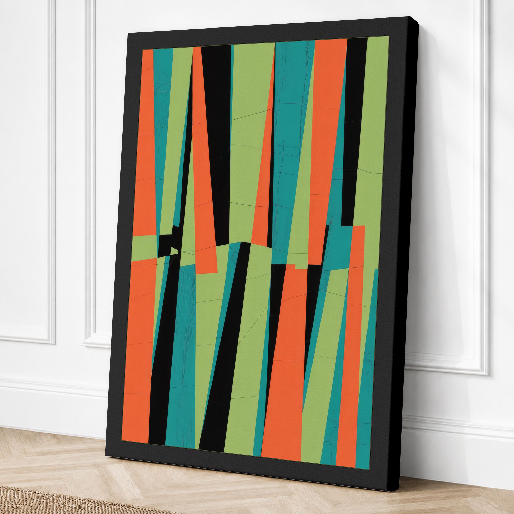 Black border canvas