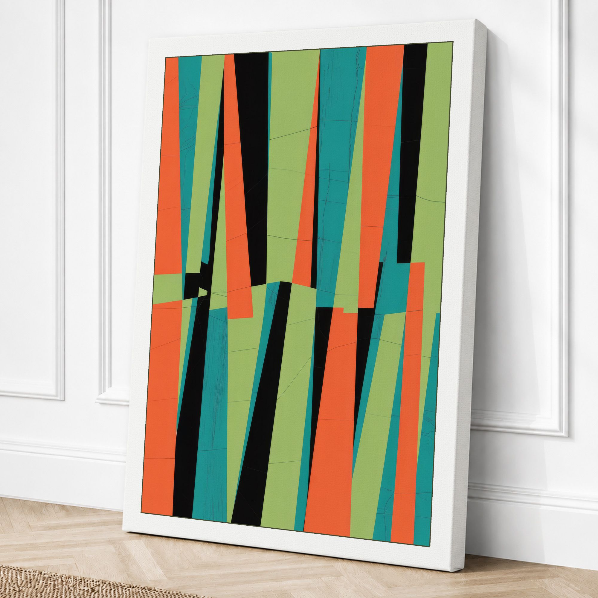 White border canvas