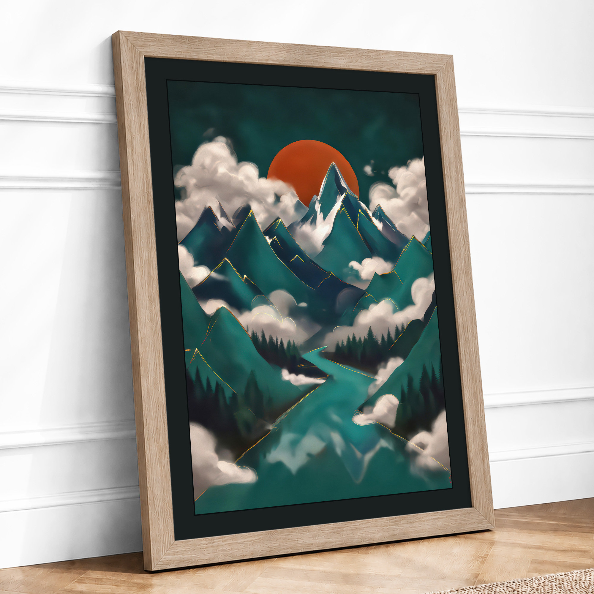 Oak frame