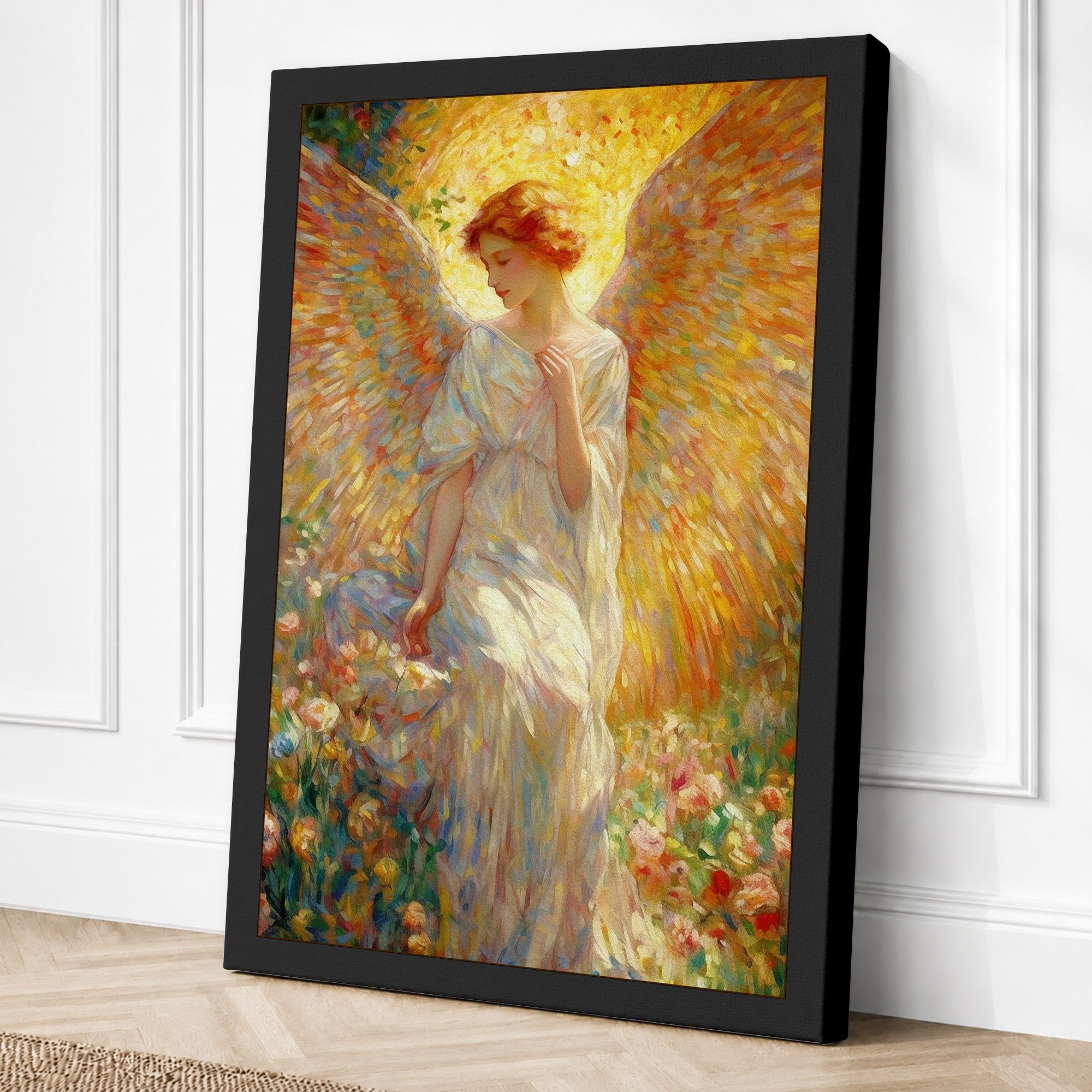 Black border canvas