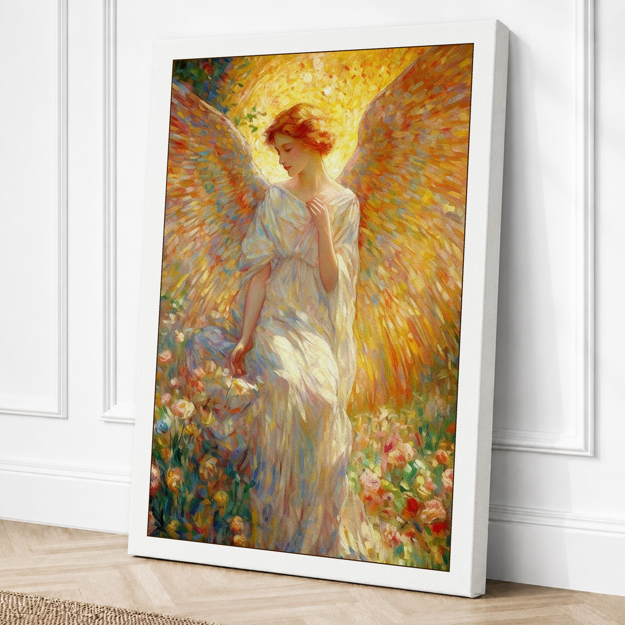 White border canvas