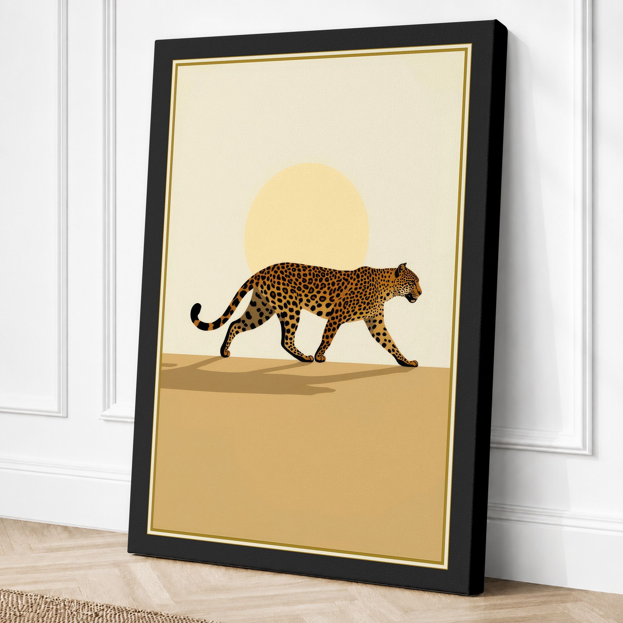 Black border canvas