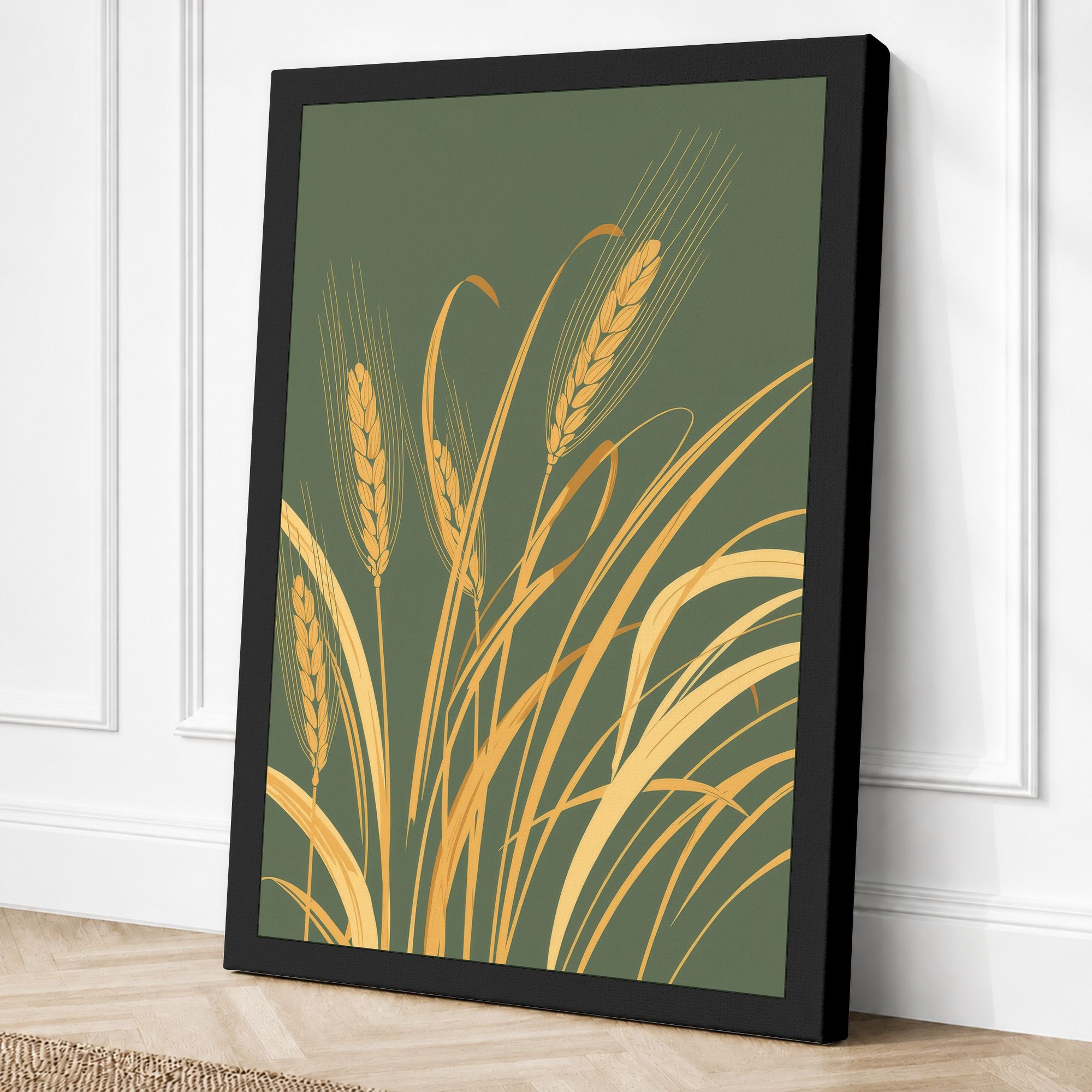 Black border canvas