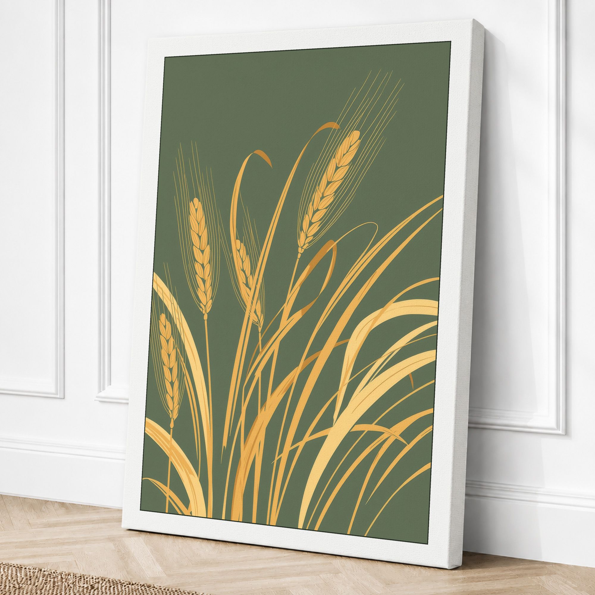 White border canvas