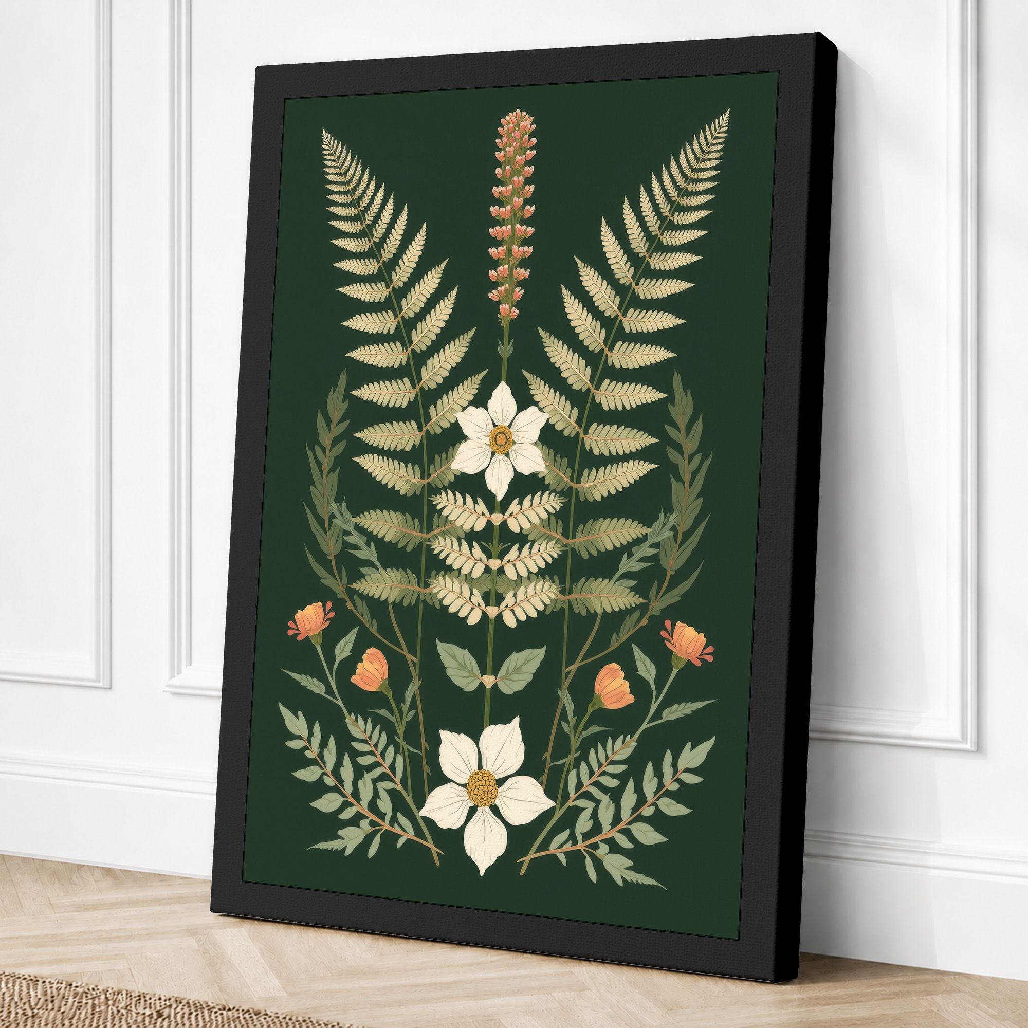 Black border canvas