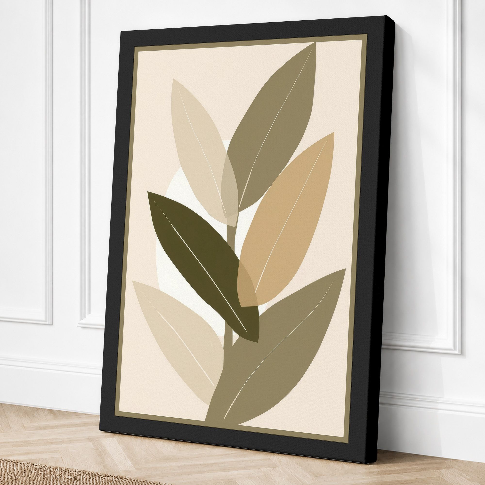 Black border canvas