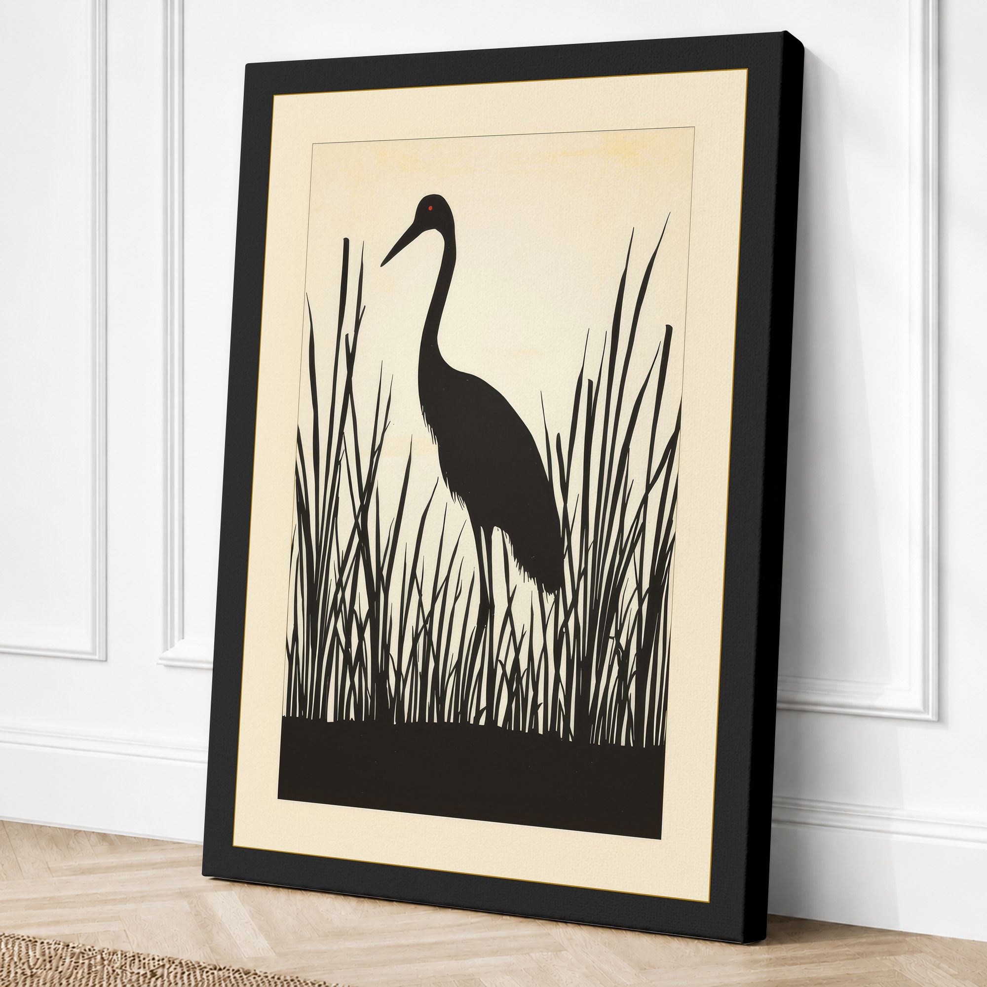 Black border canvas