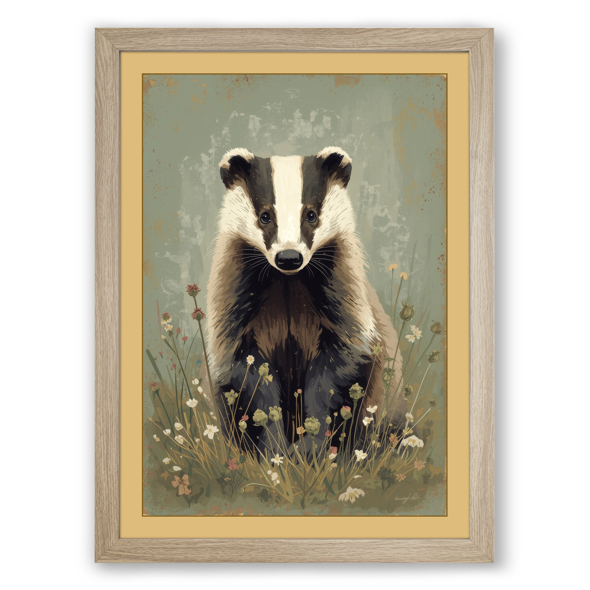 Oak frame
