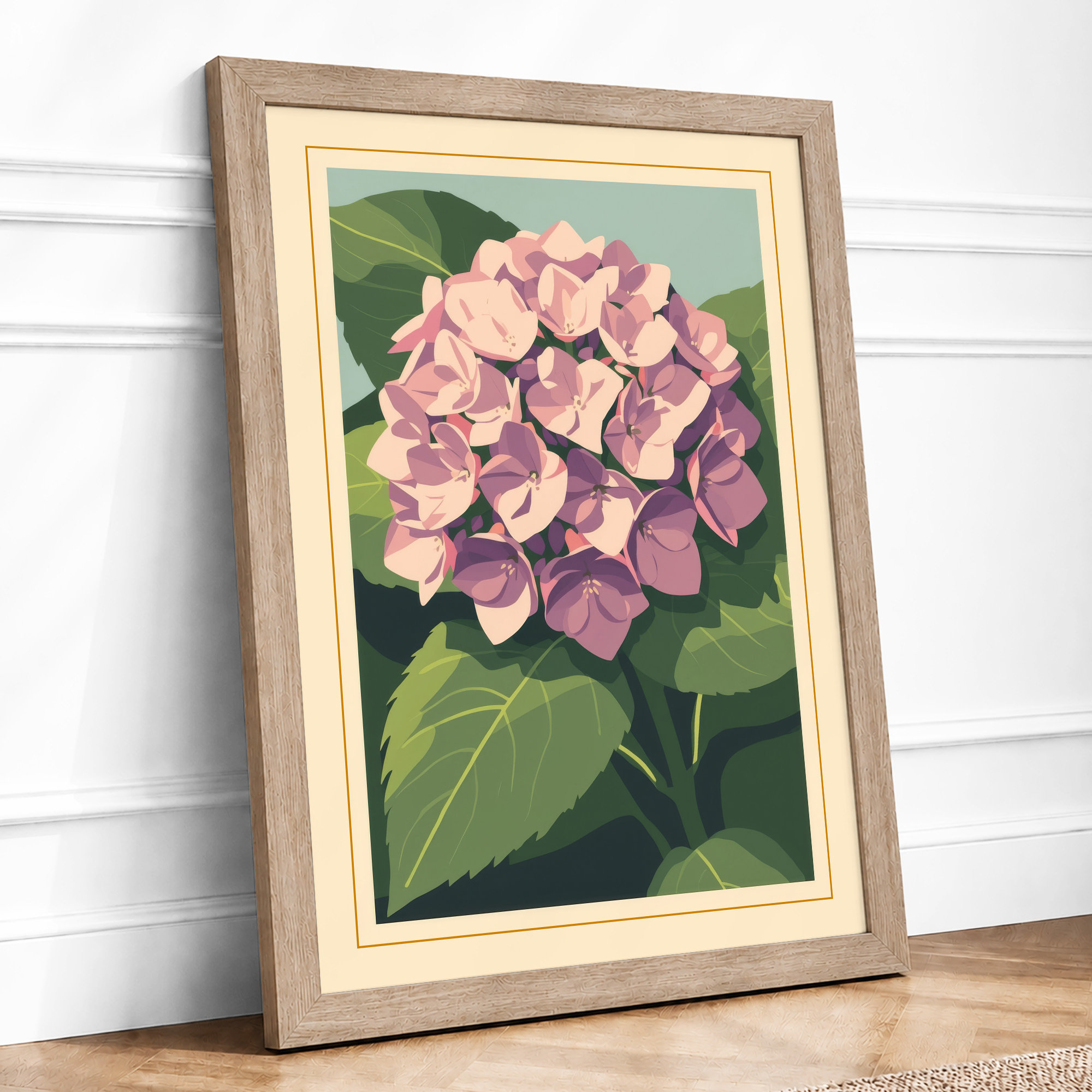 Oak frame