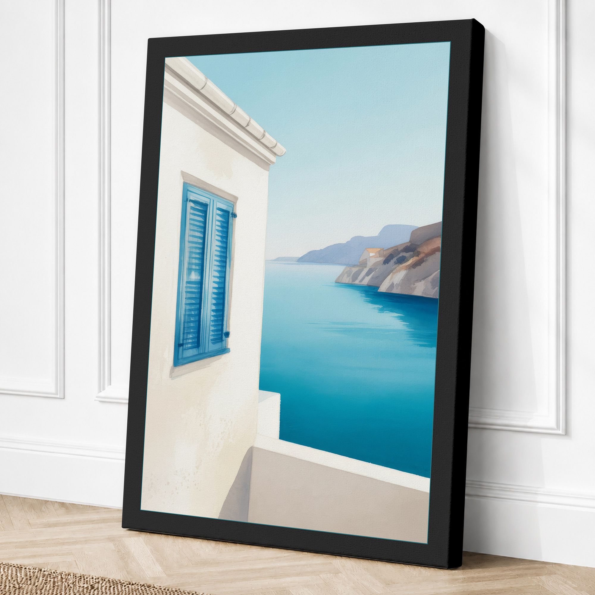 Black border canvas