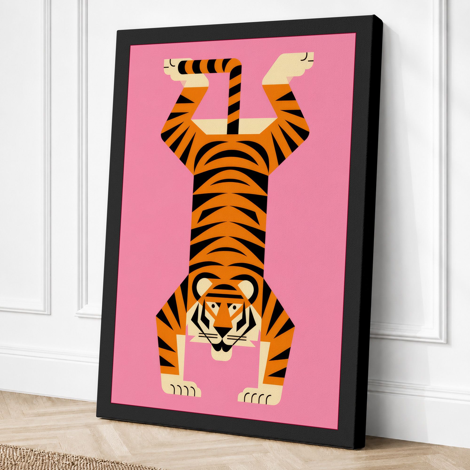 Black border canvas