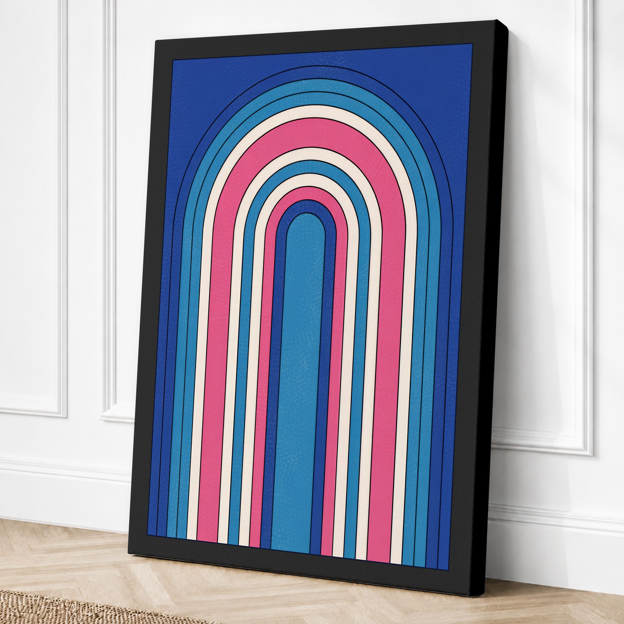 Black border canvas