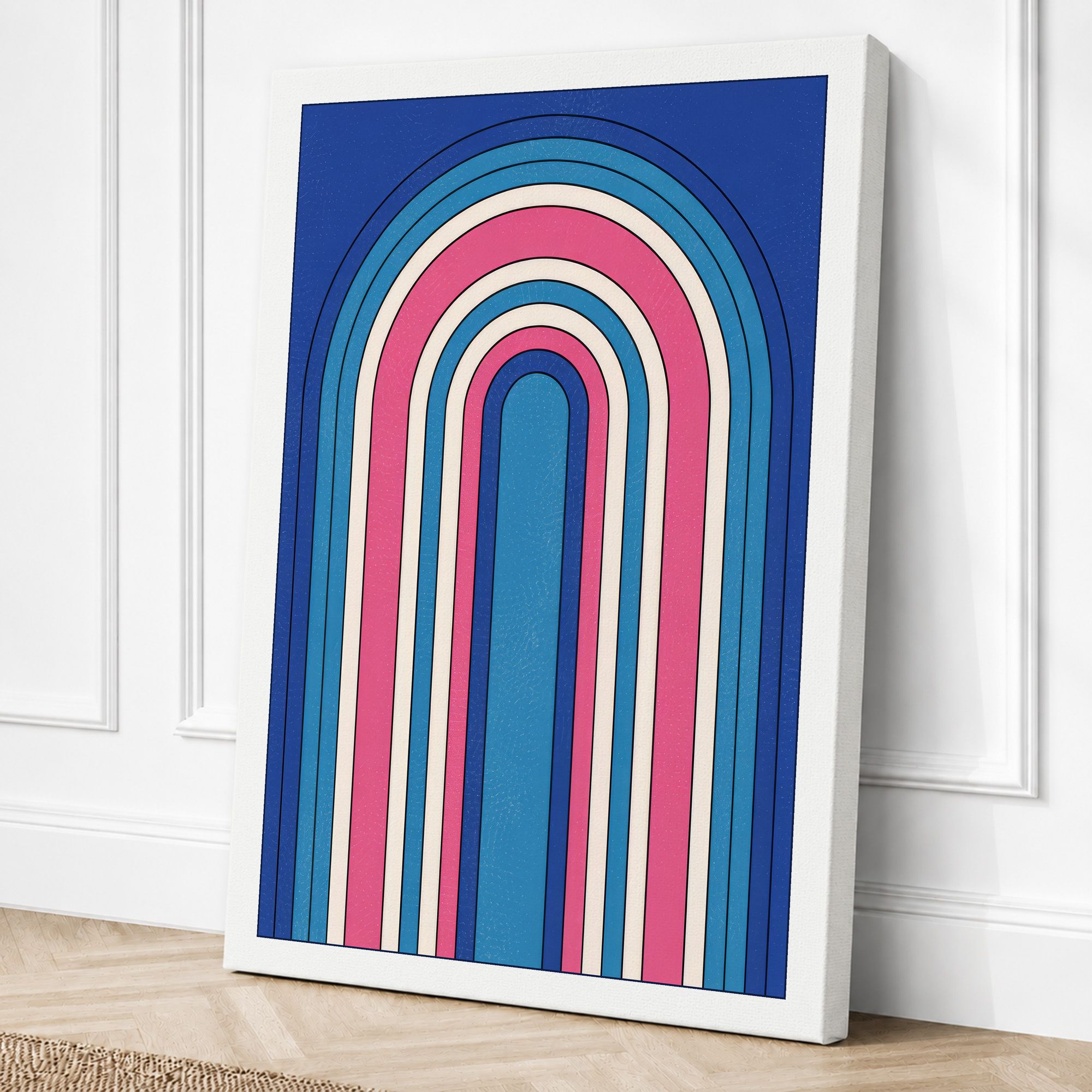 White border canvas