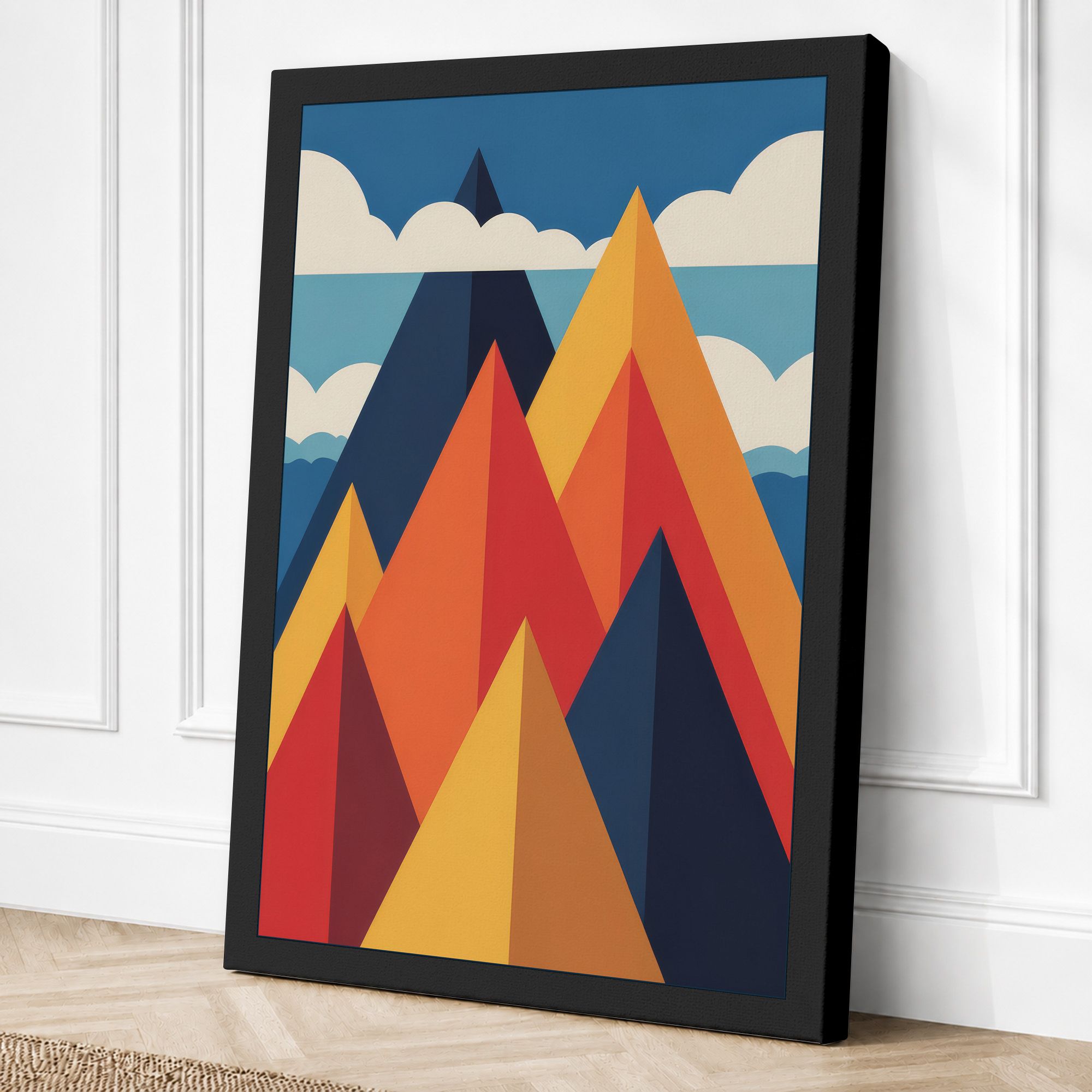 Black border canvas