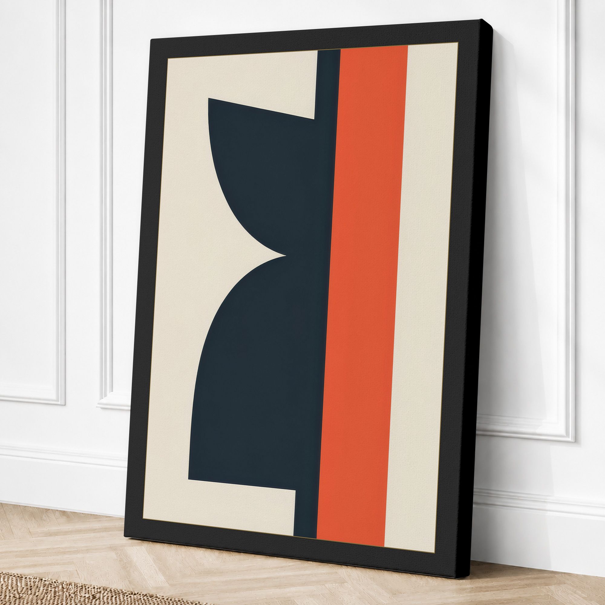 Black border canvas