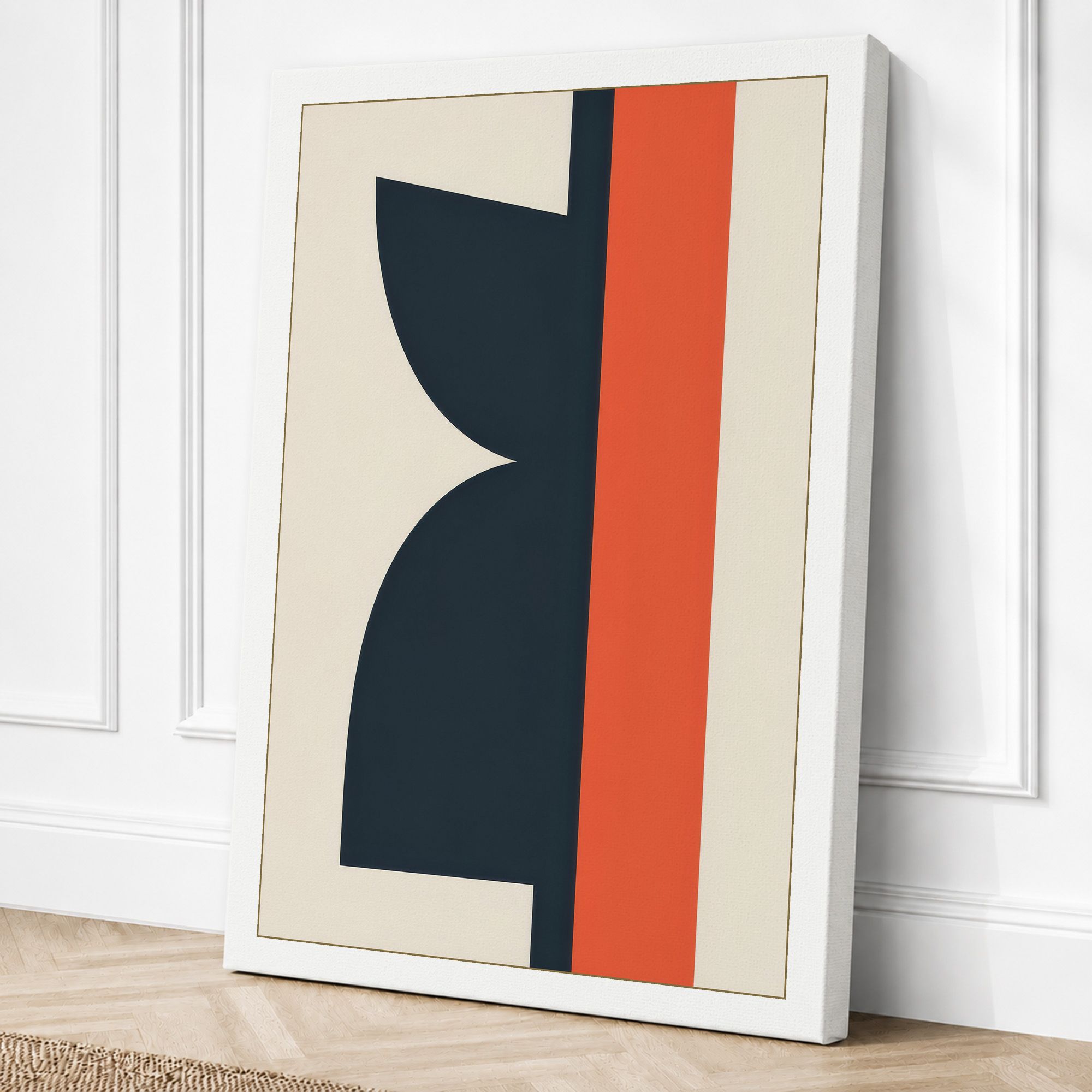 White border canvas