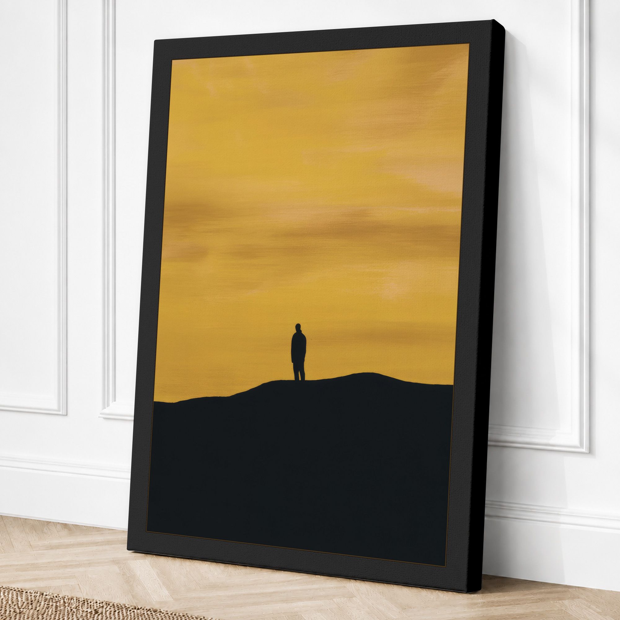 Black border canvas