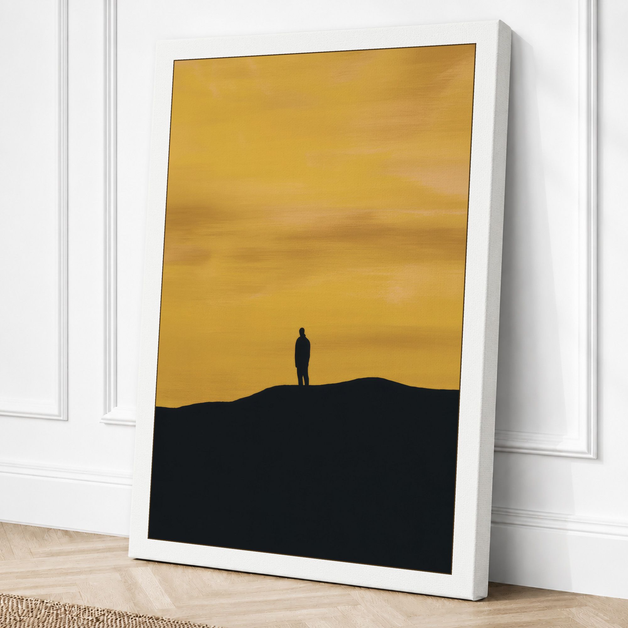 White border canvas