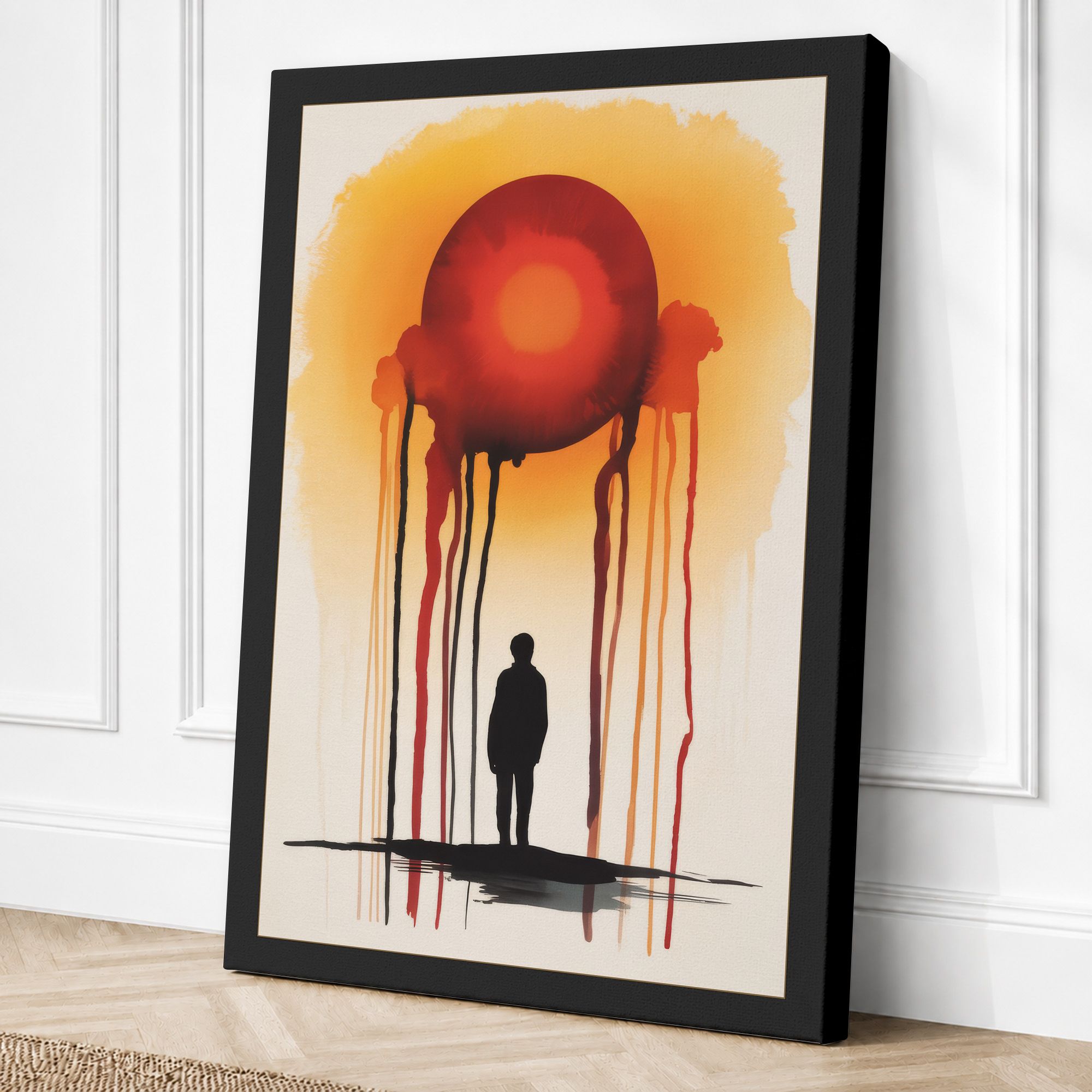 Black border canvas