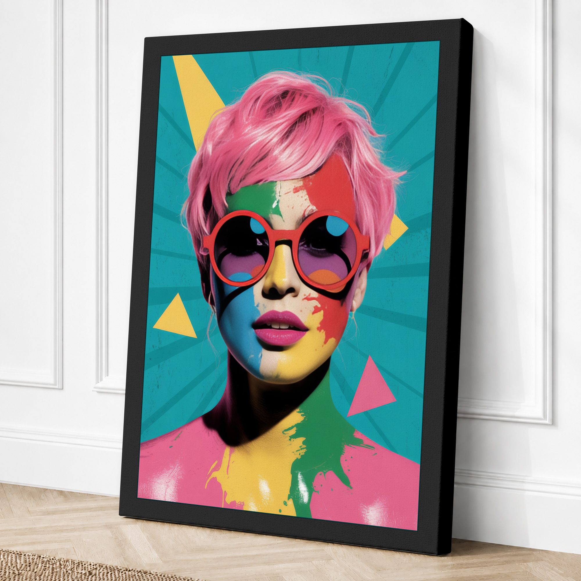 Black border canvas