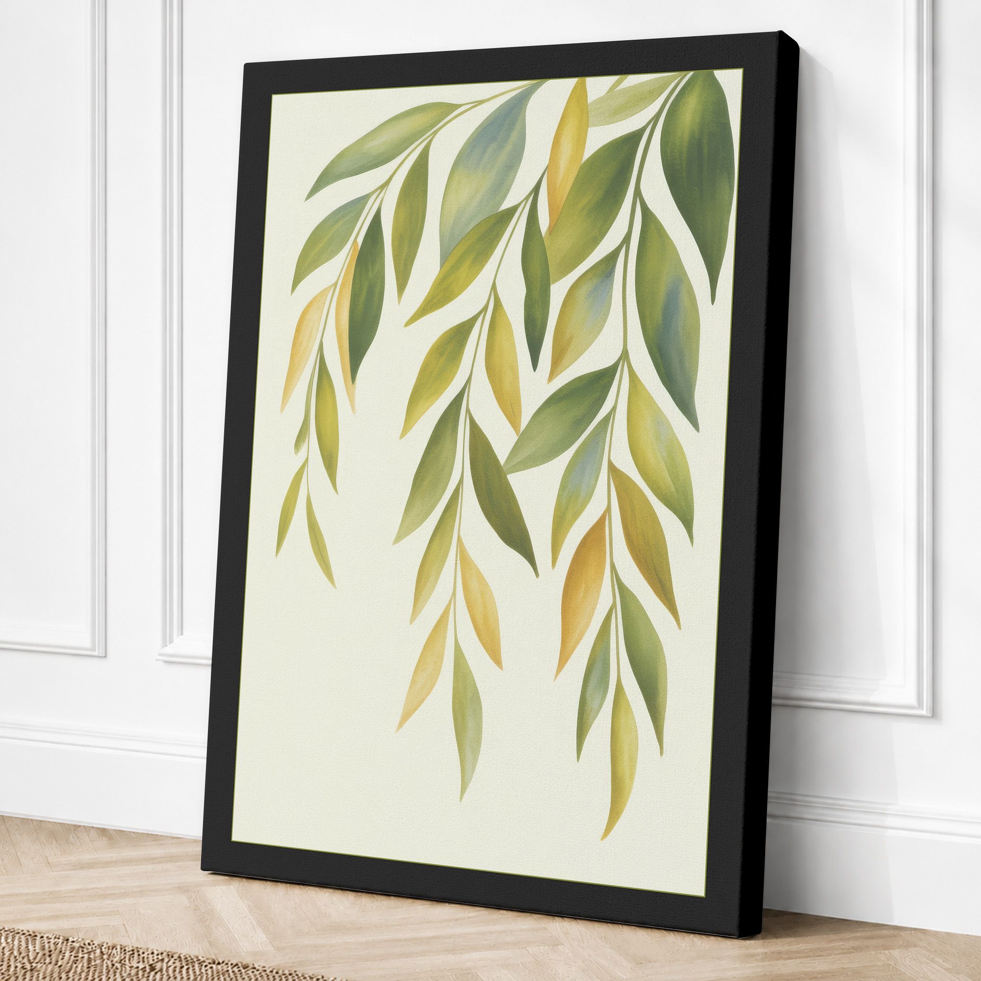 Black border canvas