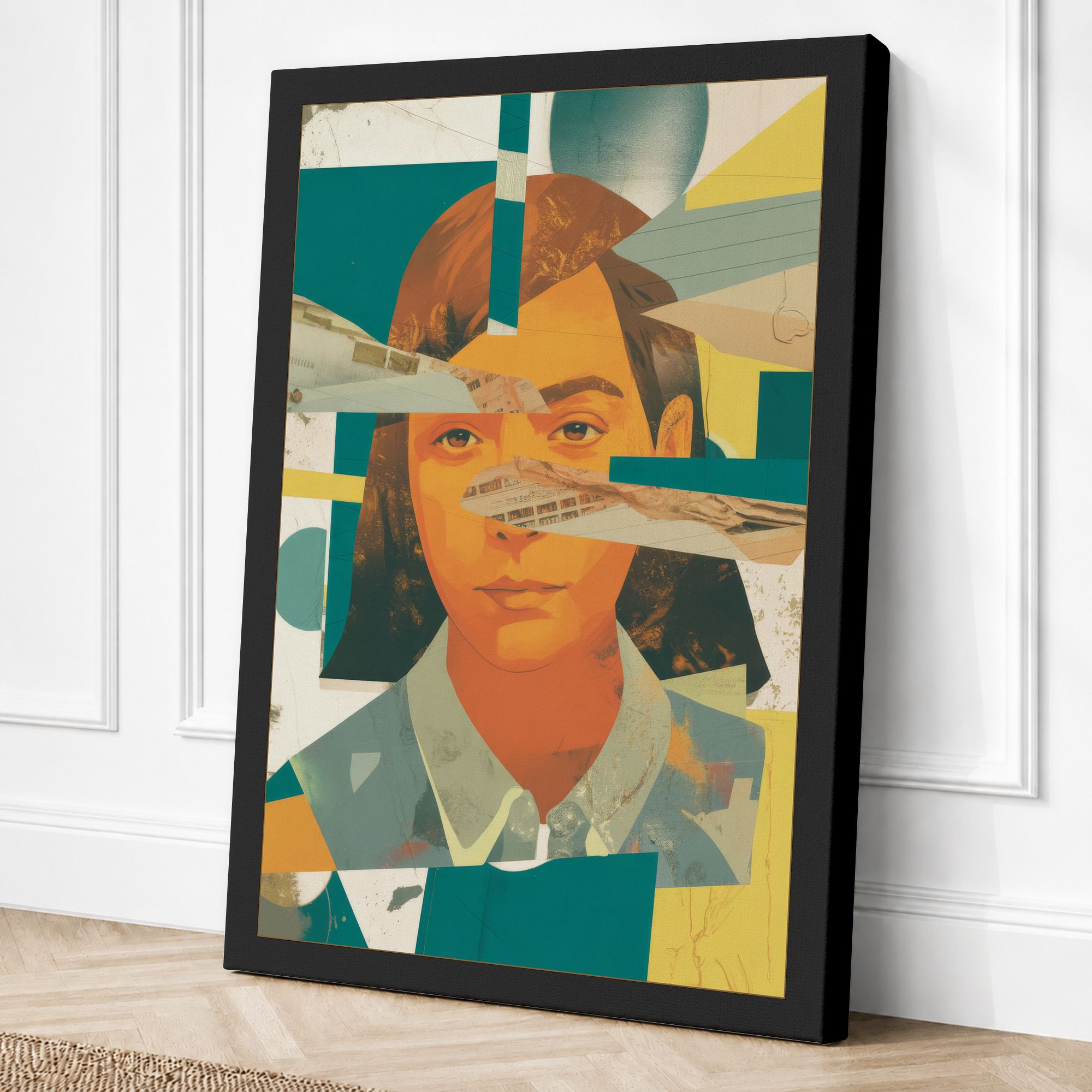 Black border canvas