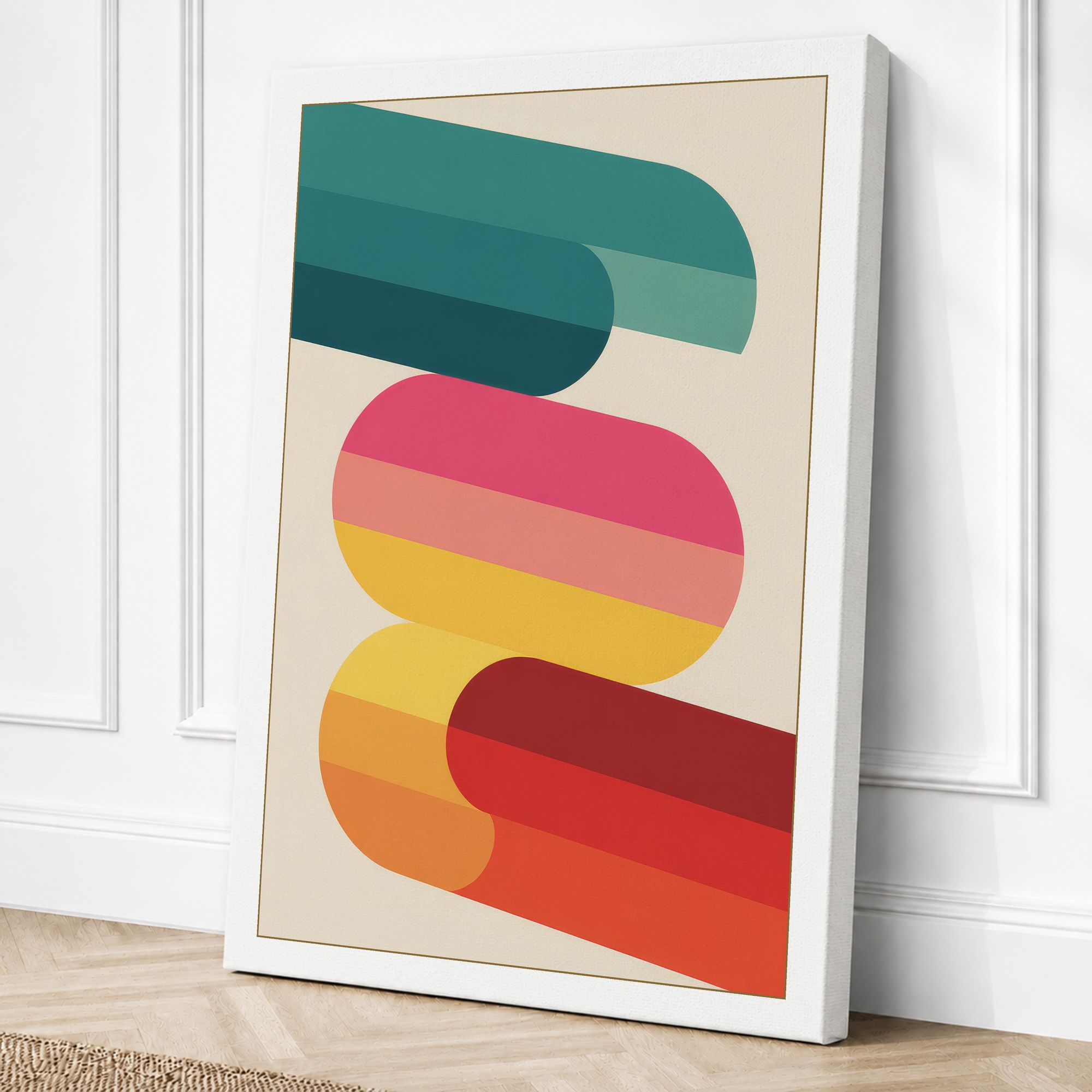 White border canvas