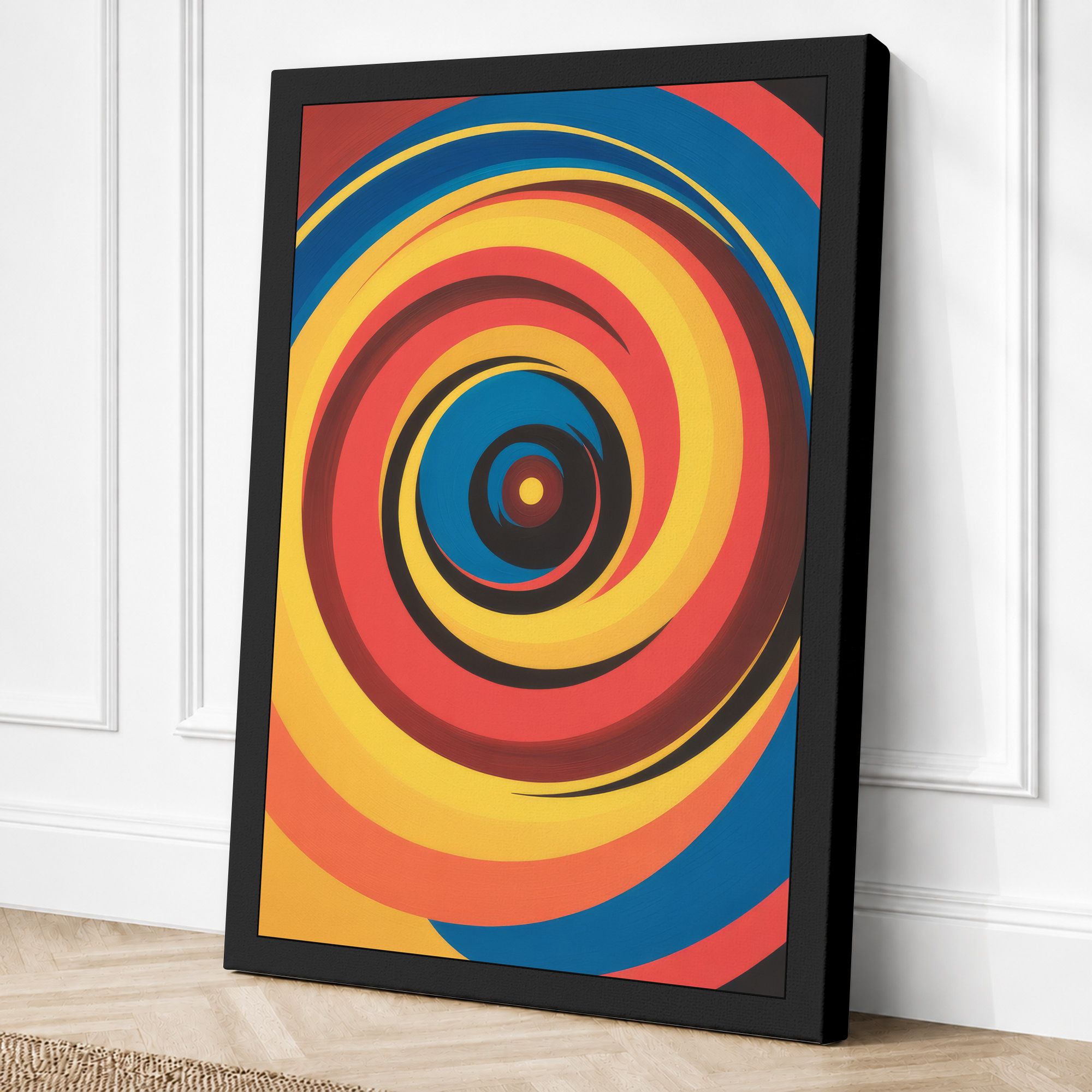 Black border canvas