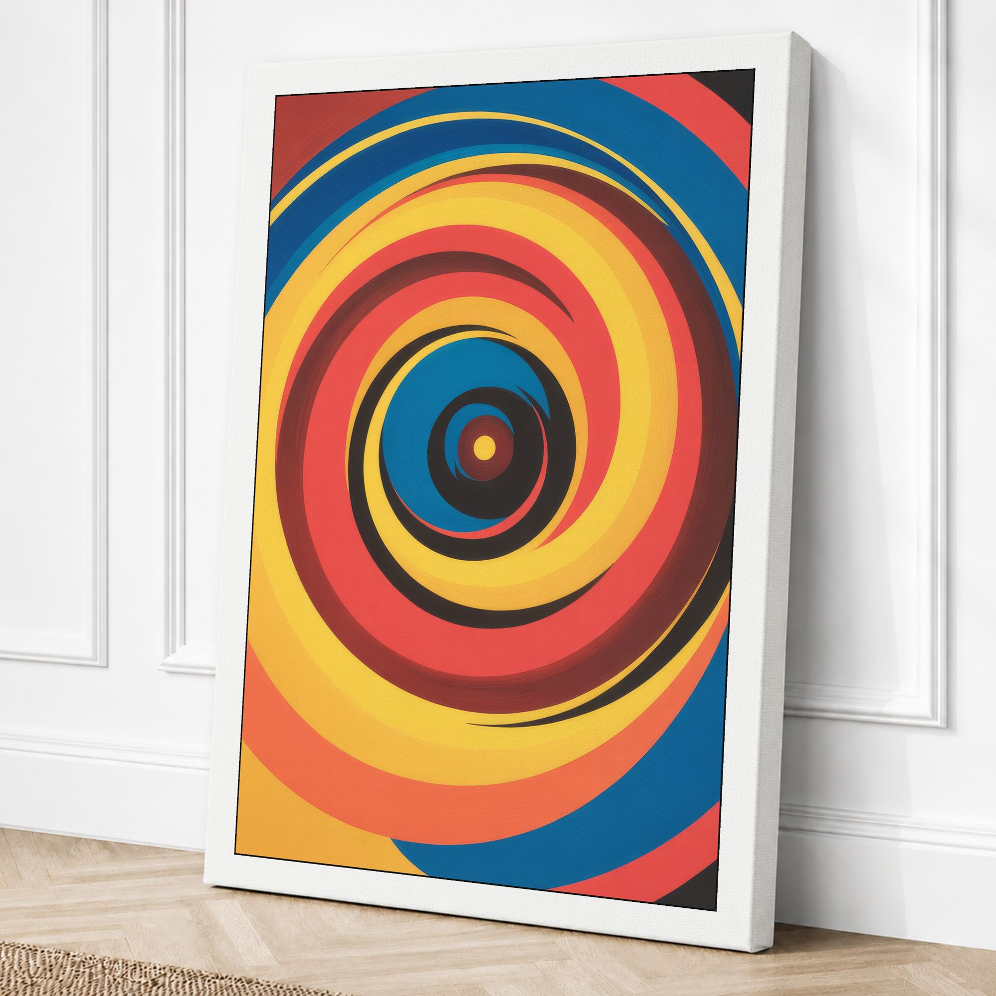 White border canvas