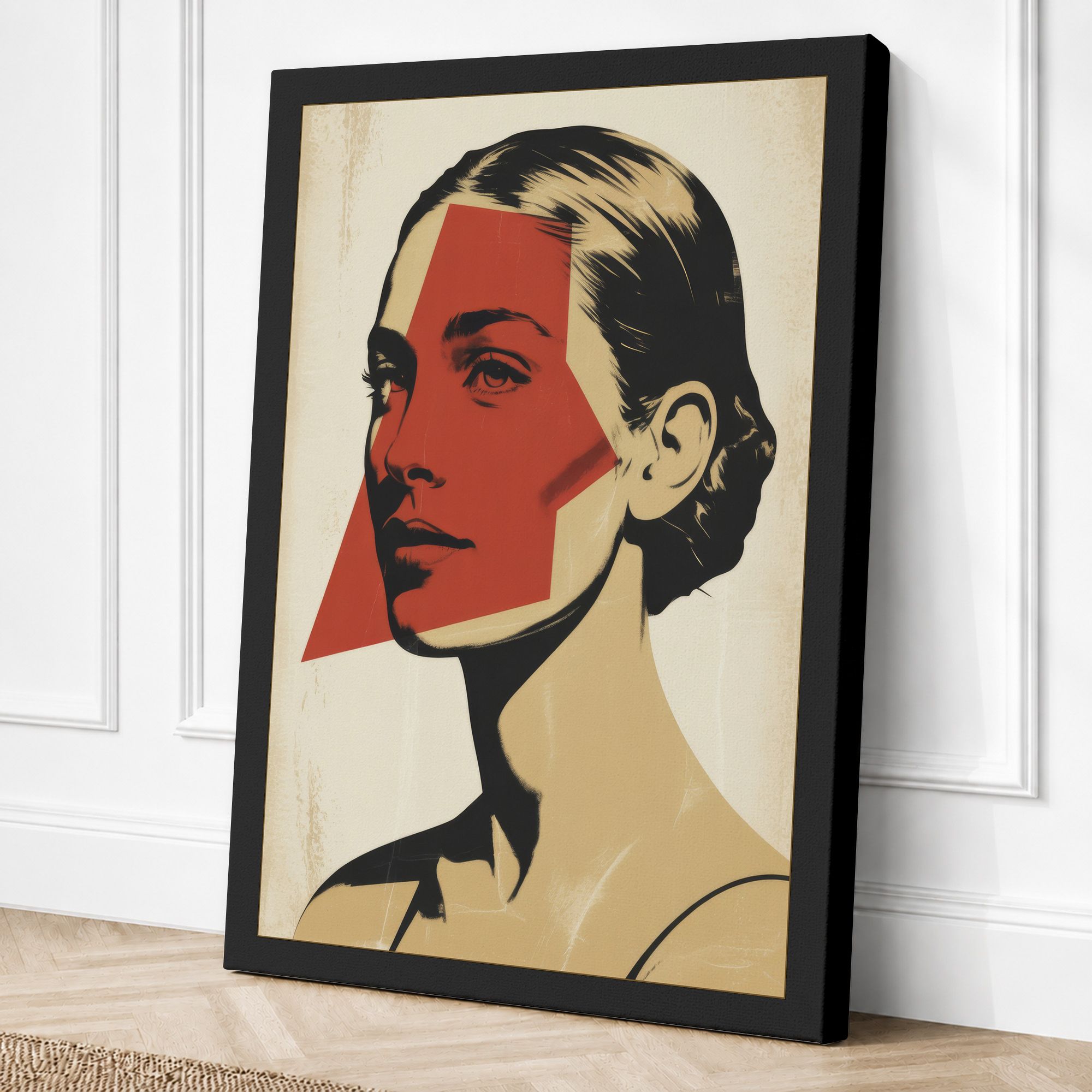 Black border canvas