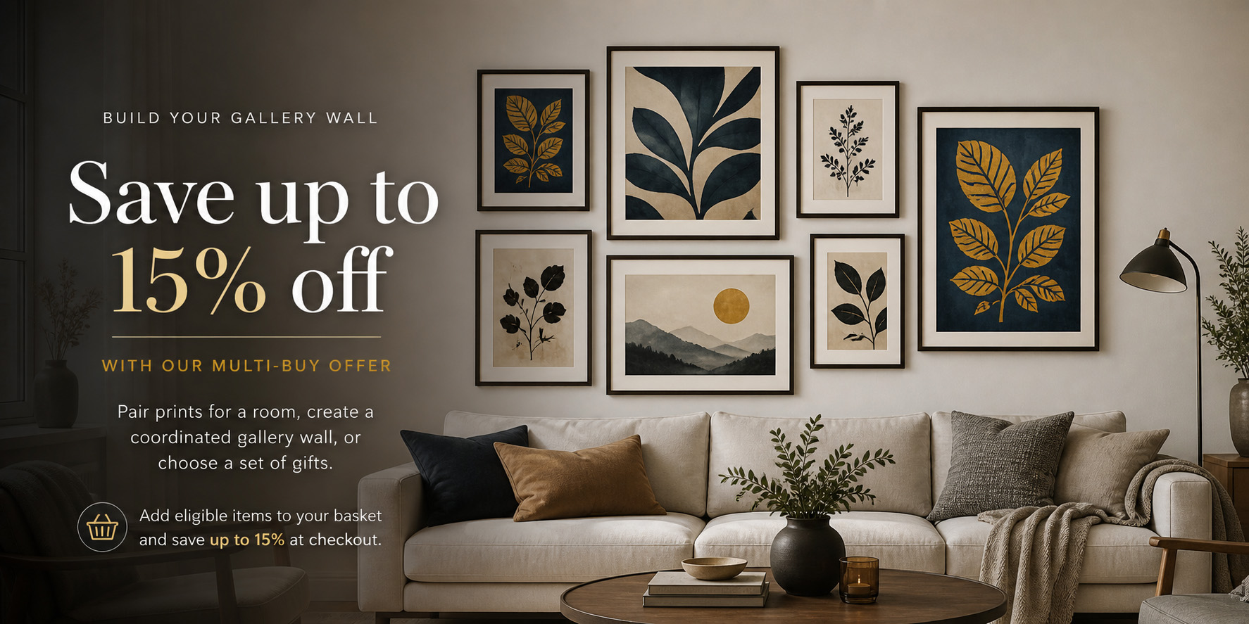 Save up to 15% with our multi-buy offer